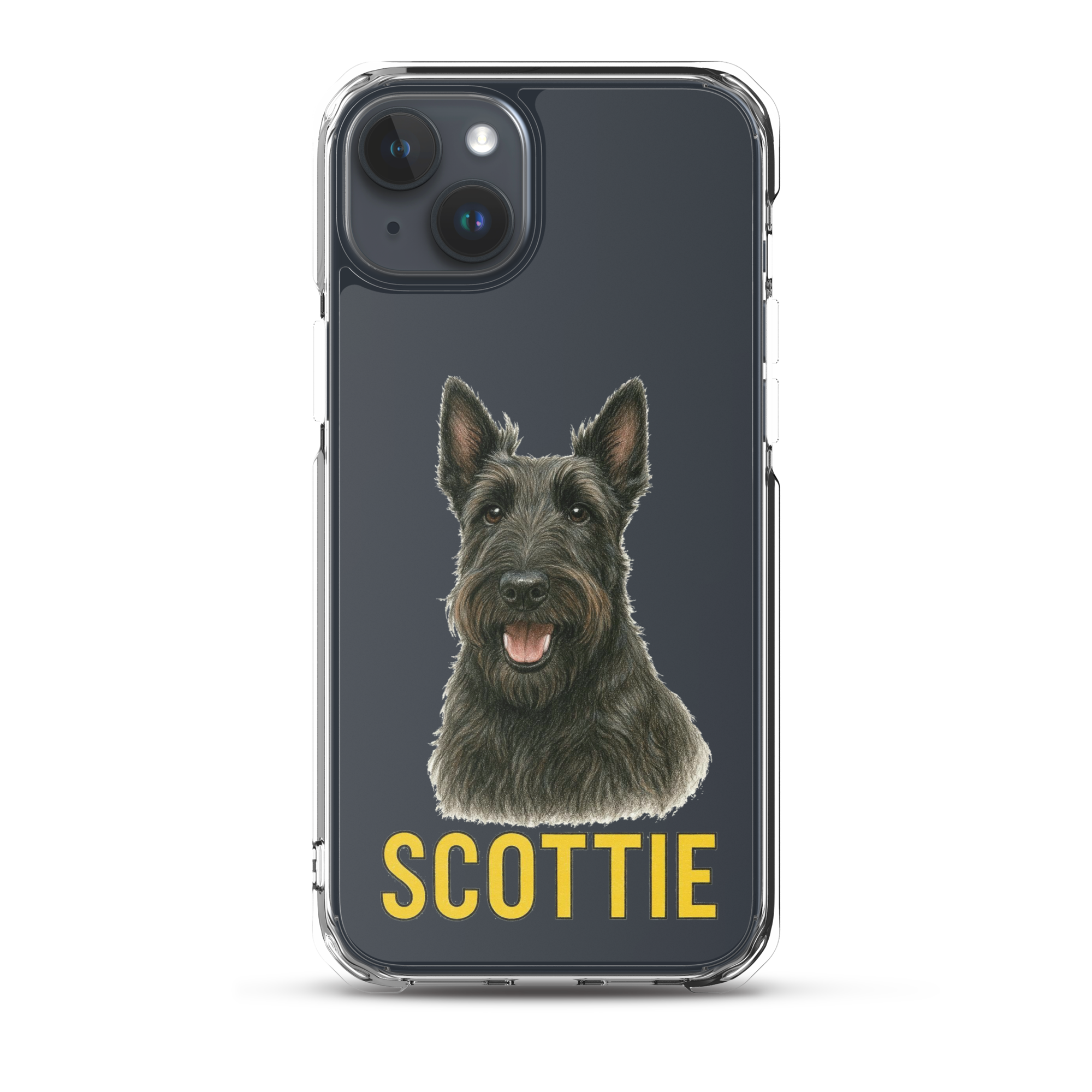 Scottie Clear Case for iPhone