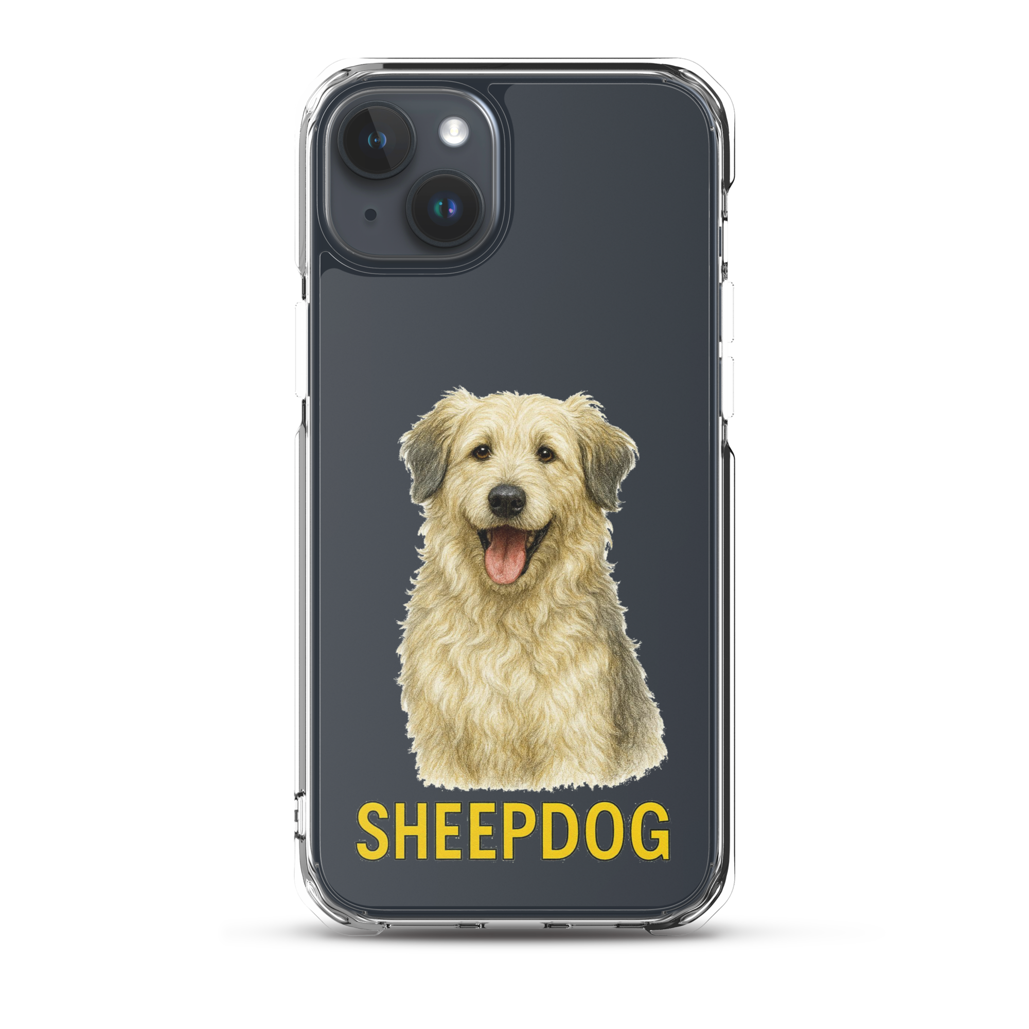 Sheepdog Clear Case for iPhone