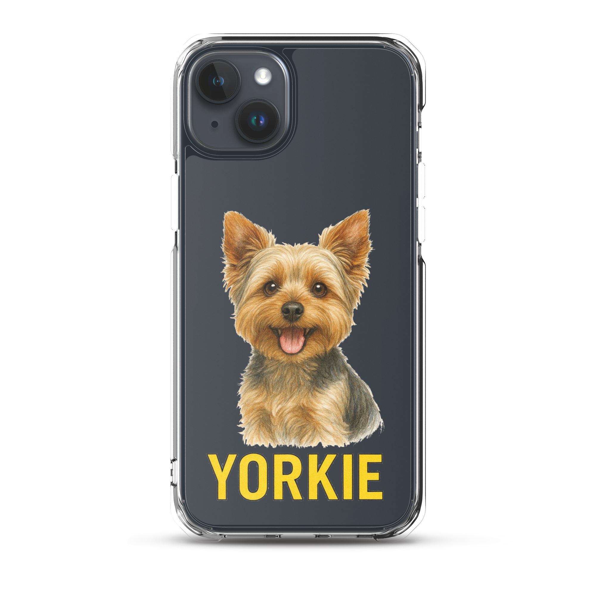 Yorkie Clear Case for iPhone