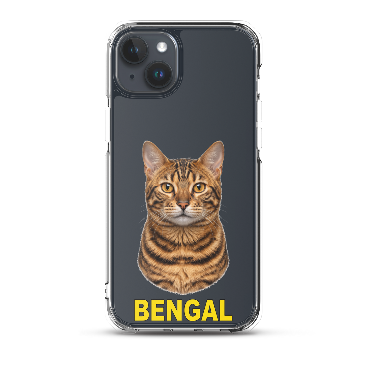 Bengal Cat Clear Case for iPhone®
