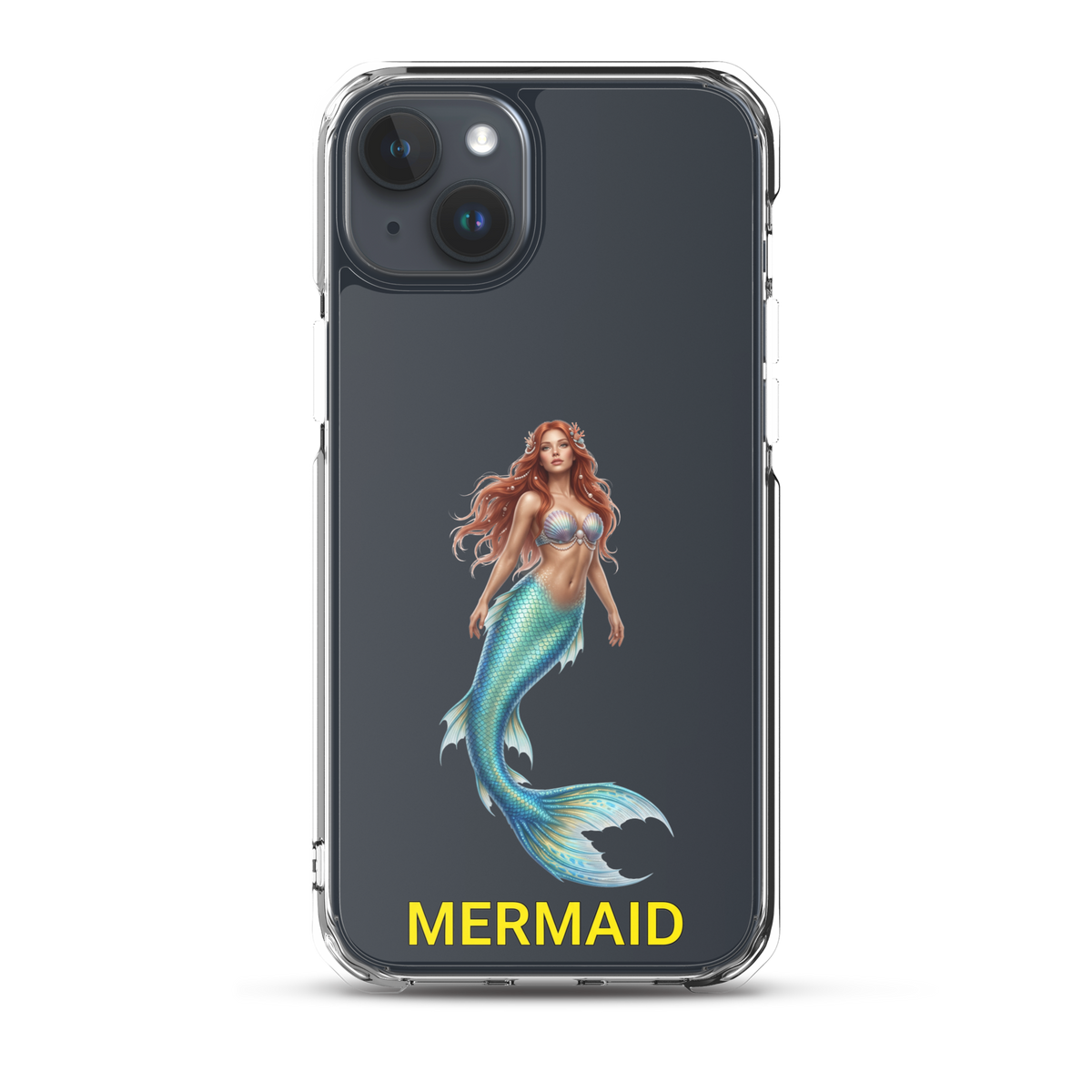 Mermaid Clear Case for iPhone®