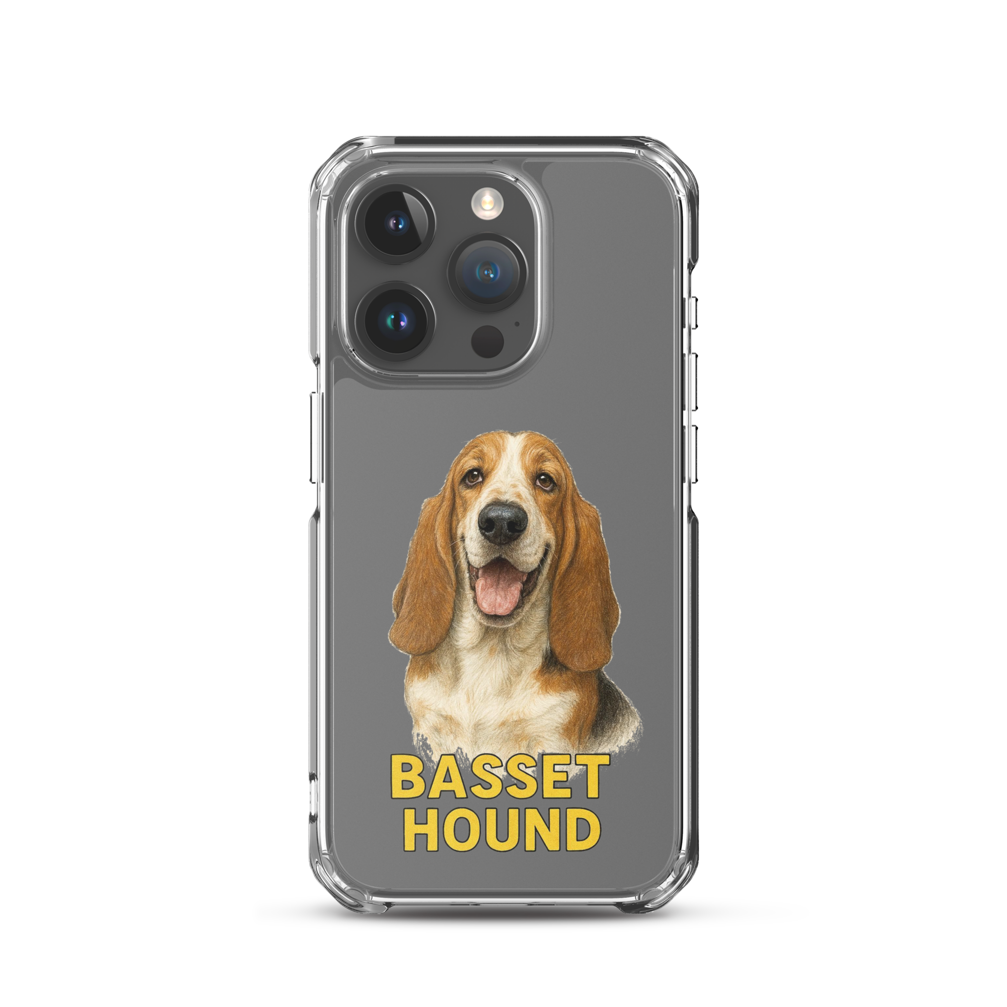 Basset Hound Clear Case for iPhone
