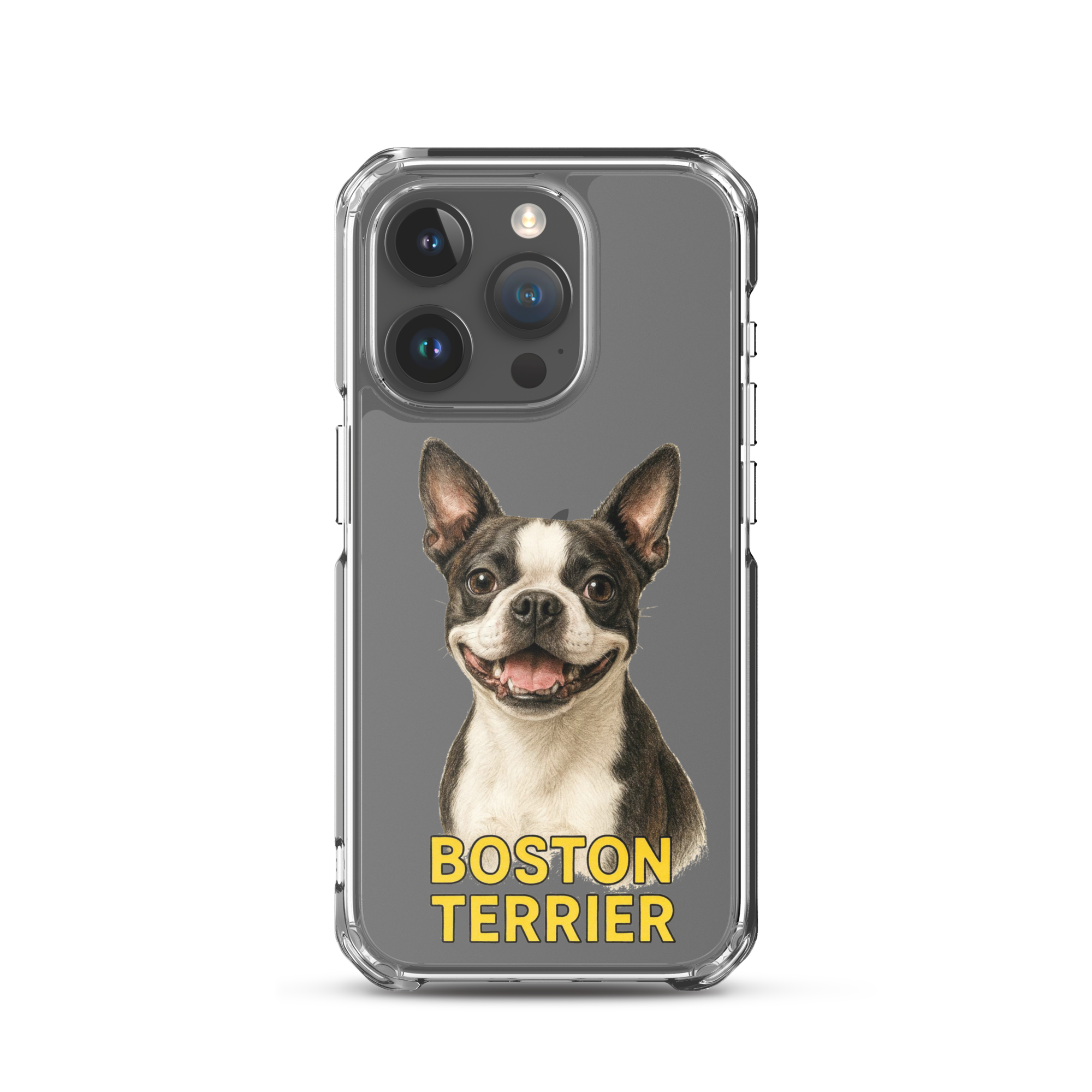 Boston Terrier Clear Case for iPhone