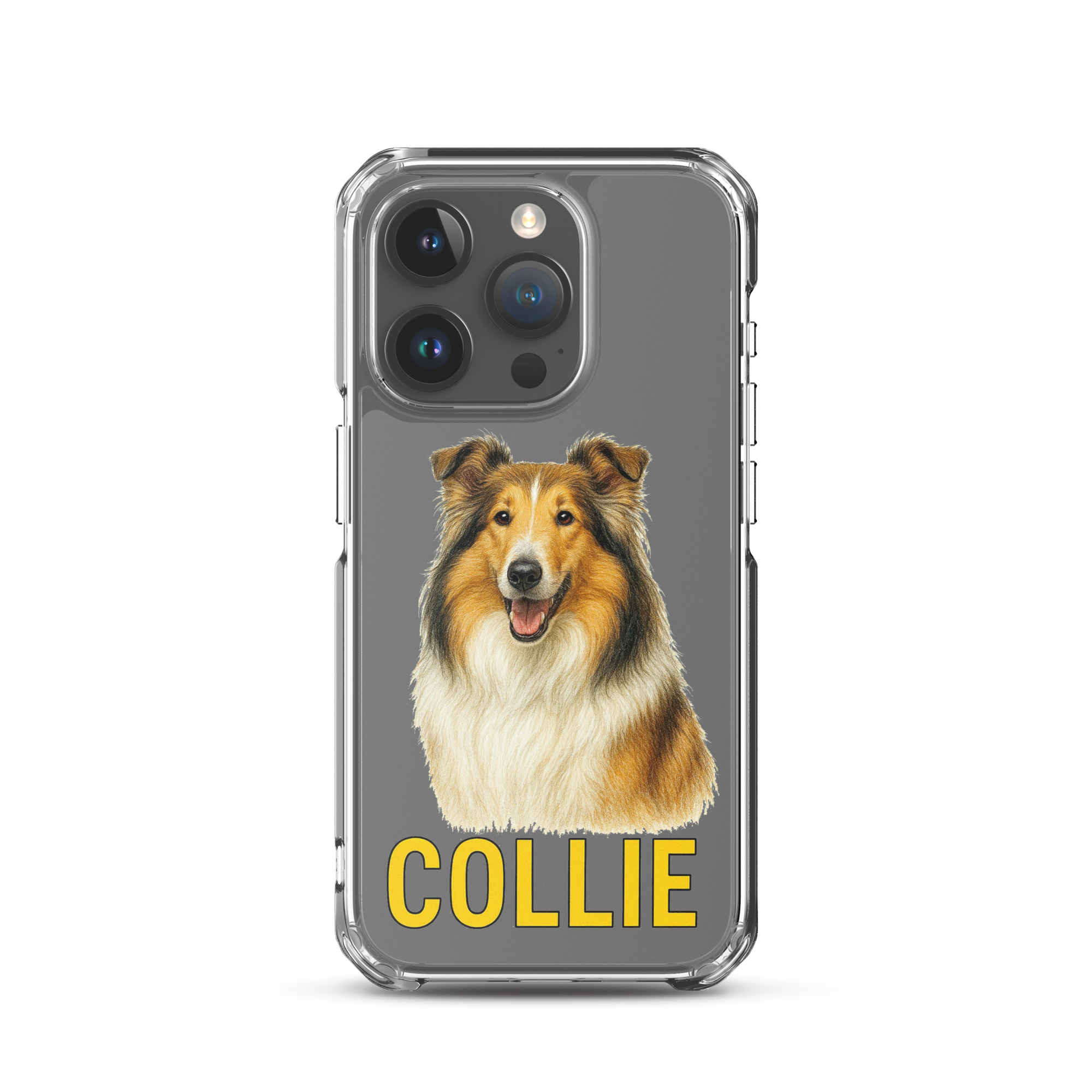 Collie Clear Case for iPhone