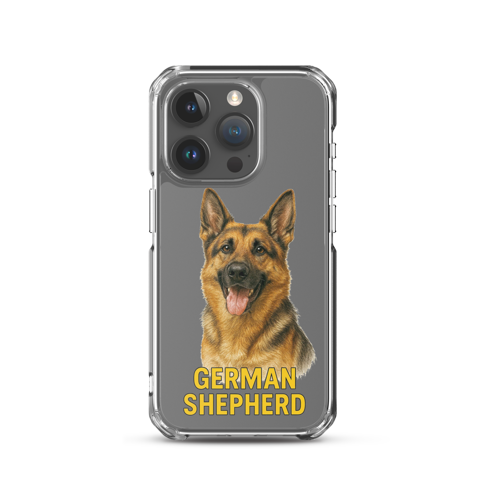 German Shepherd Clear Case for iPhone