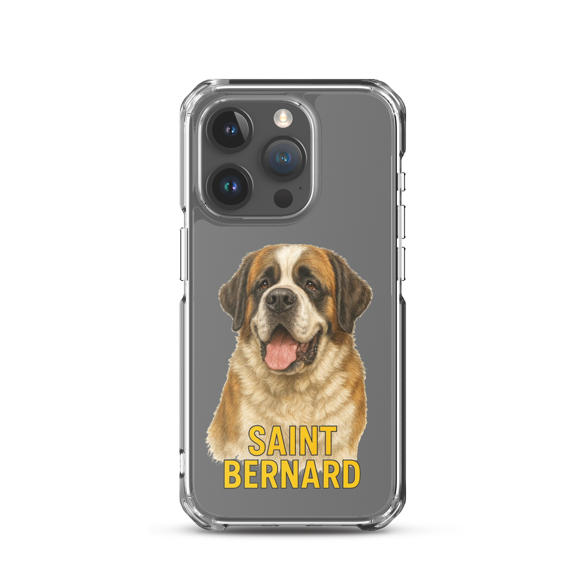 Saint Bernard Clear Case for iPhone