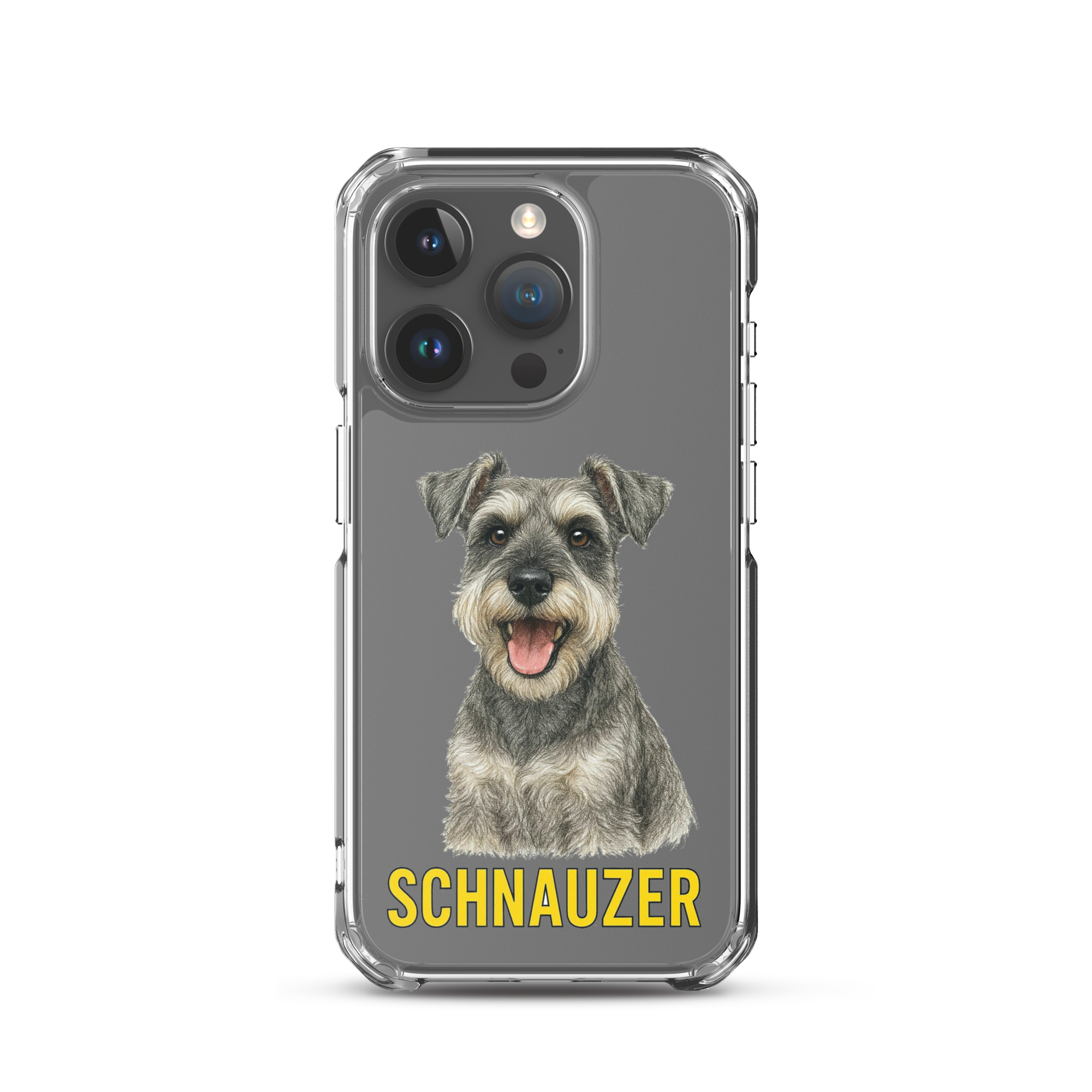 Schnauzer Clear Case for iPhone