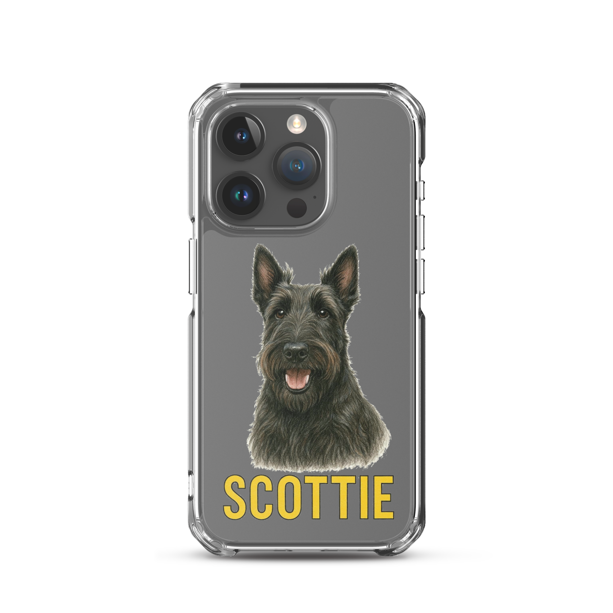 Scottie Clear Case for iPhone