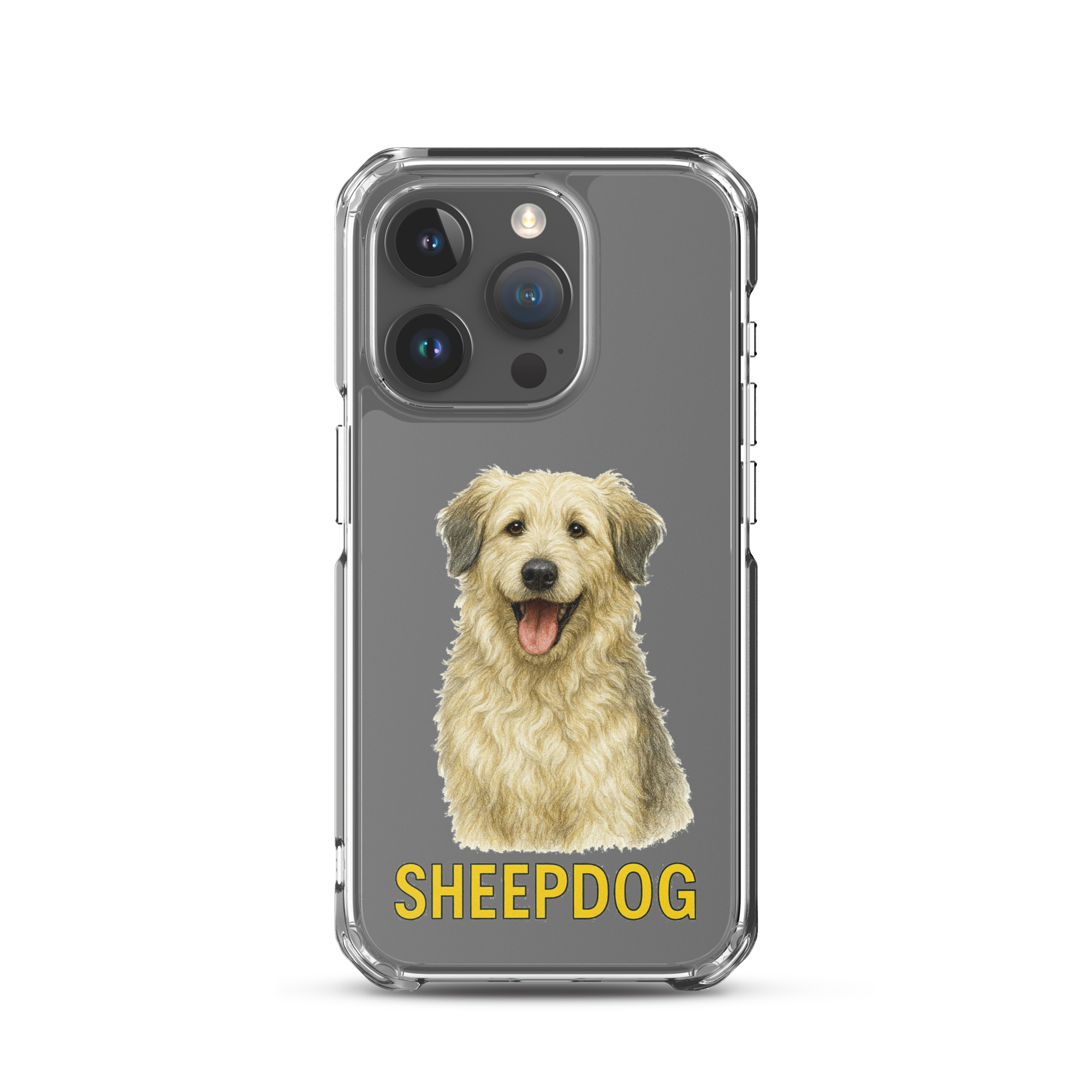 Sheepdog Clear Case for iPhone