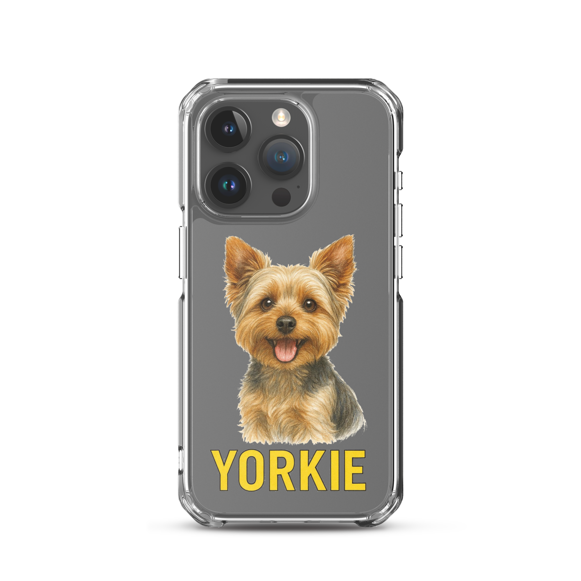 Yorkie Clear Case for iPhone