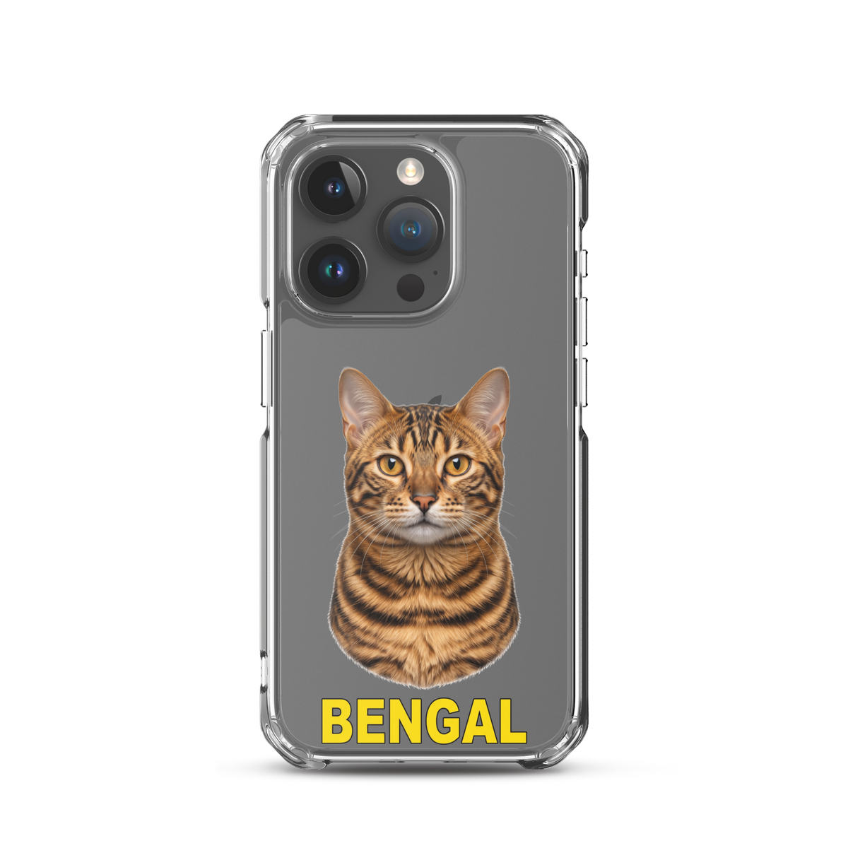 Bengal Cat Clear Case for iPhone®