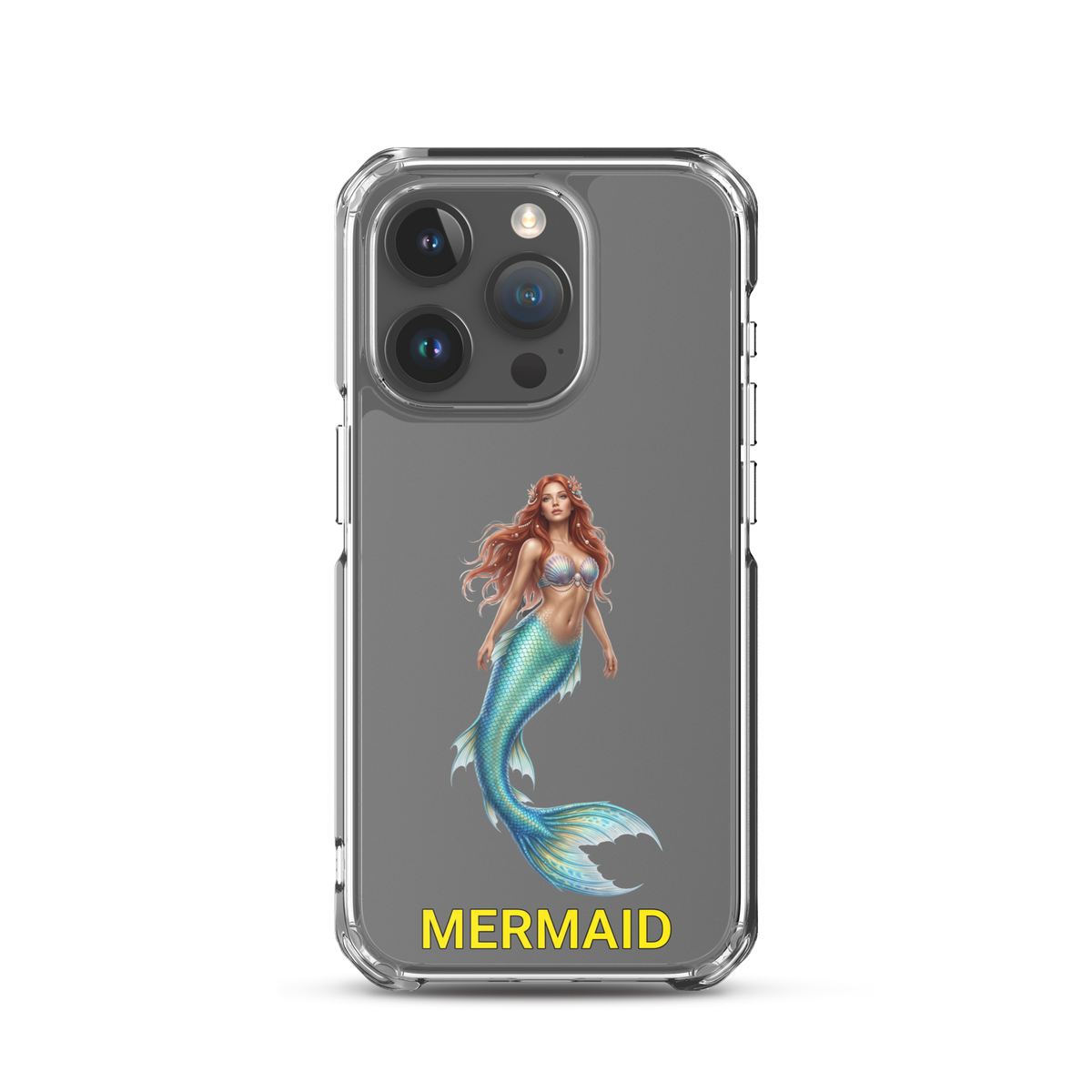 Mermaid Clear Case for iPhone®