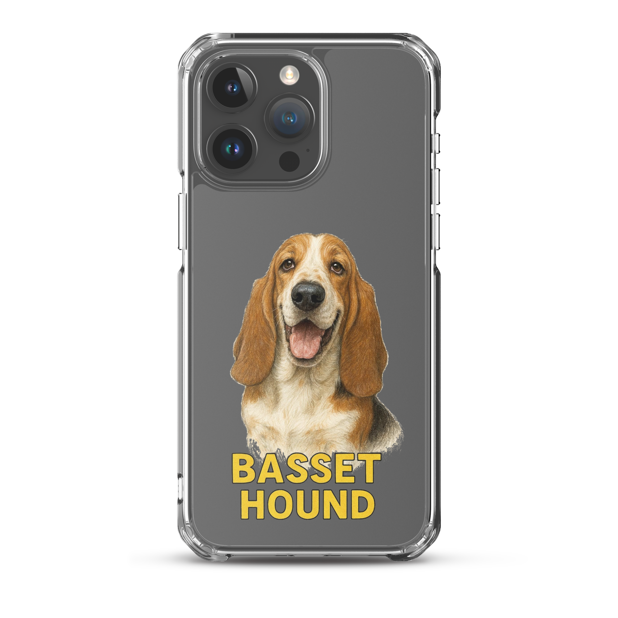 Basset Hound Clear Case for iPhone