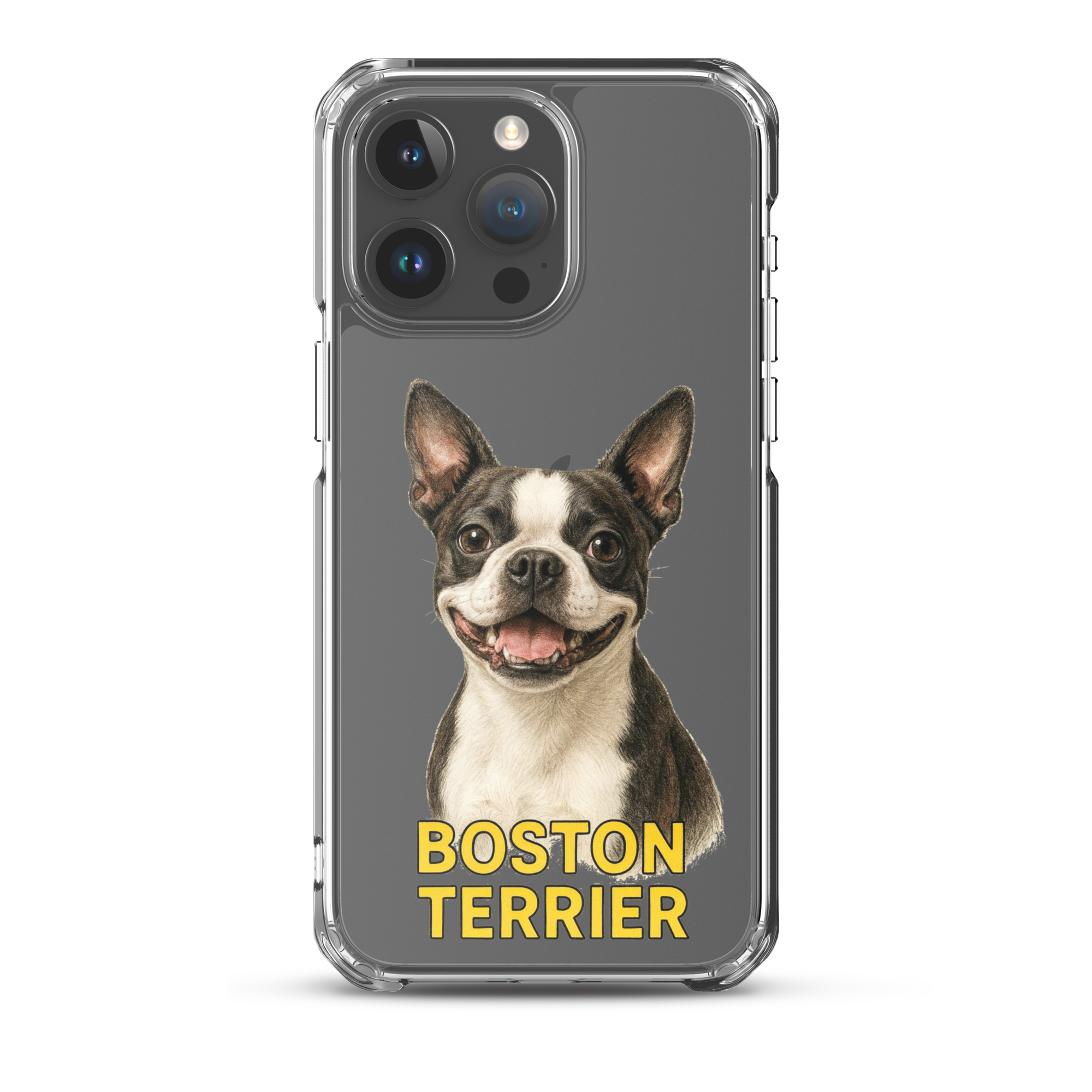 Boston Terrier Clear Case for iPhone