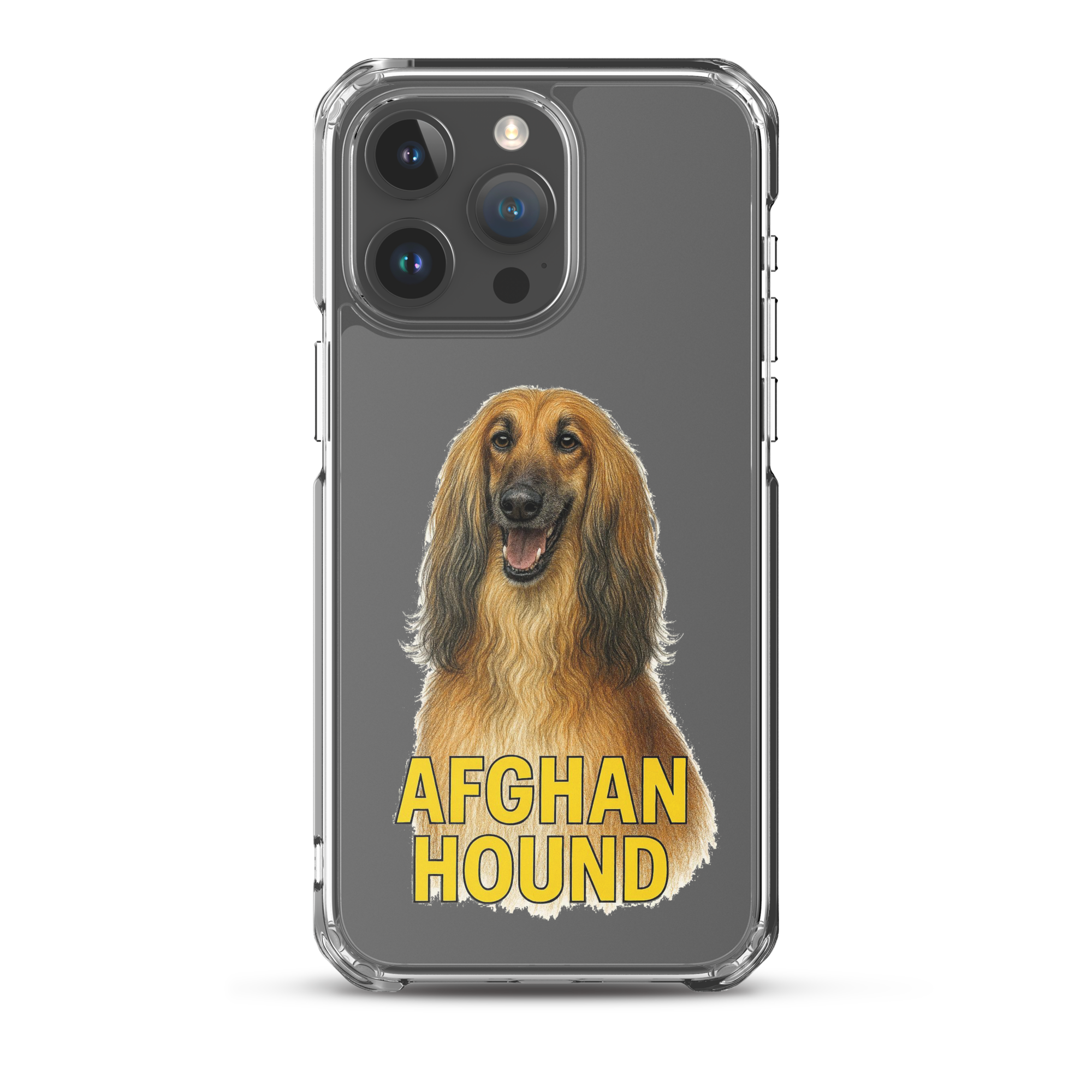 Afghan Hound Clear Case for iPhone