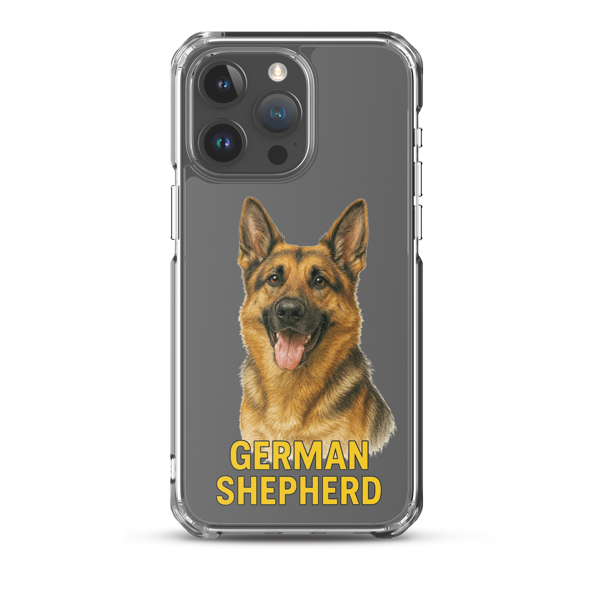 German Shepherd Clear Case for iPhone