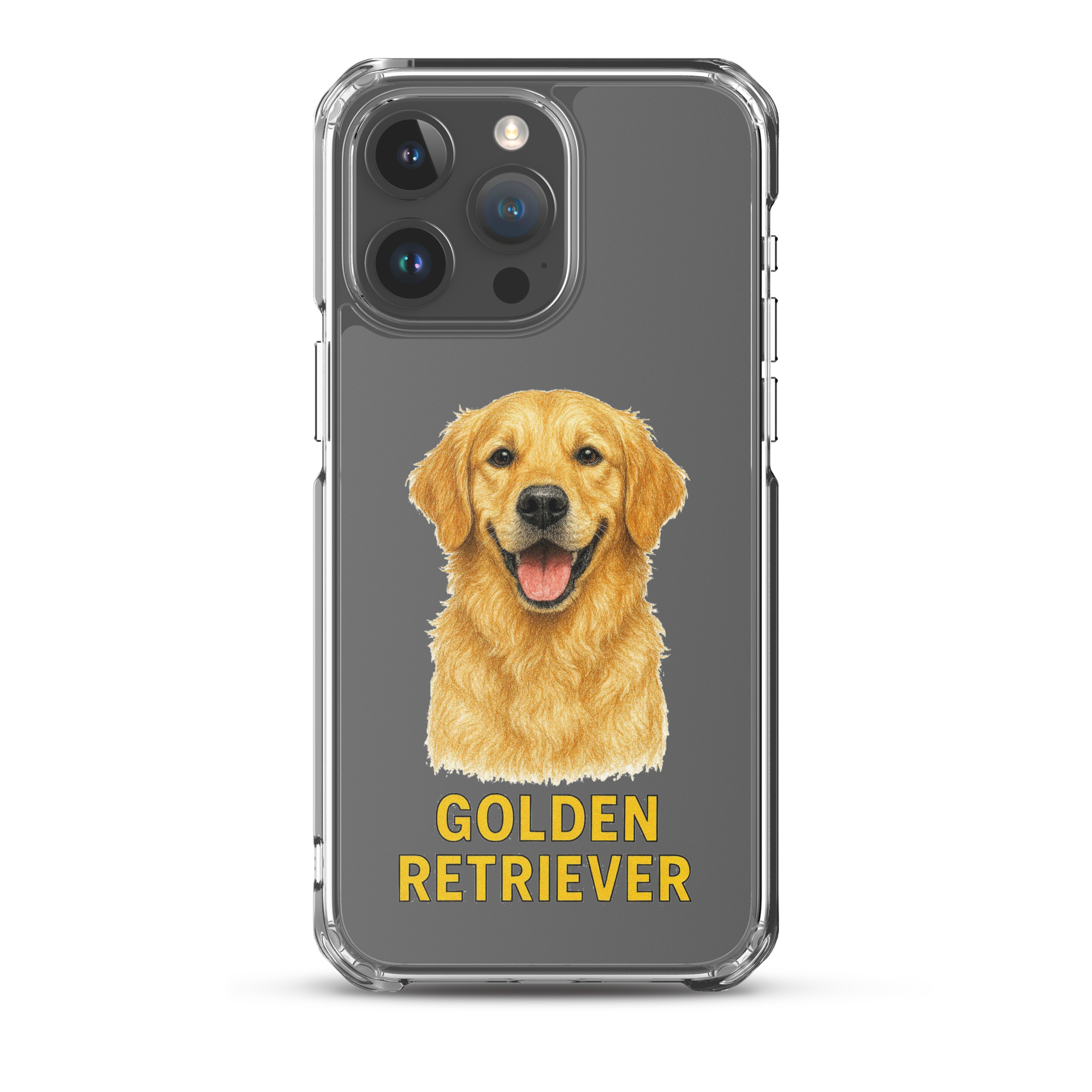 Golden Retriever Clear Case for iPhone