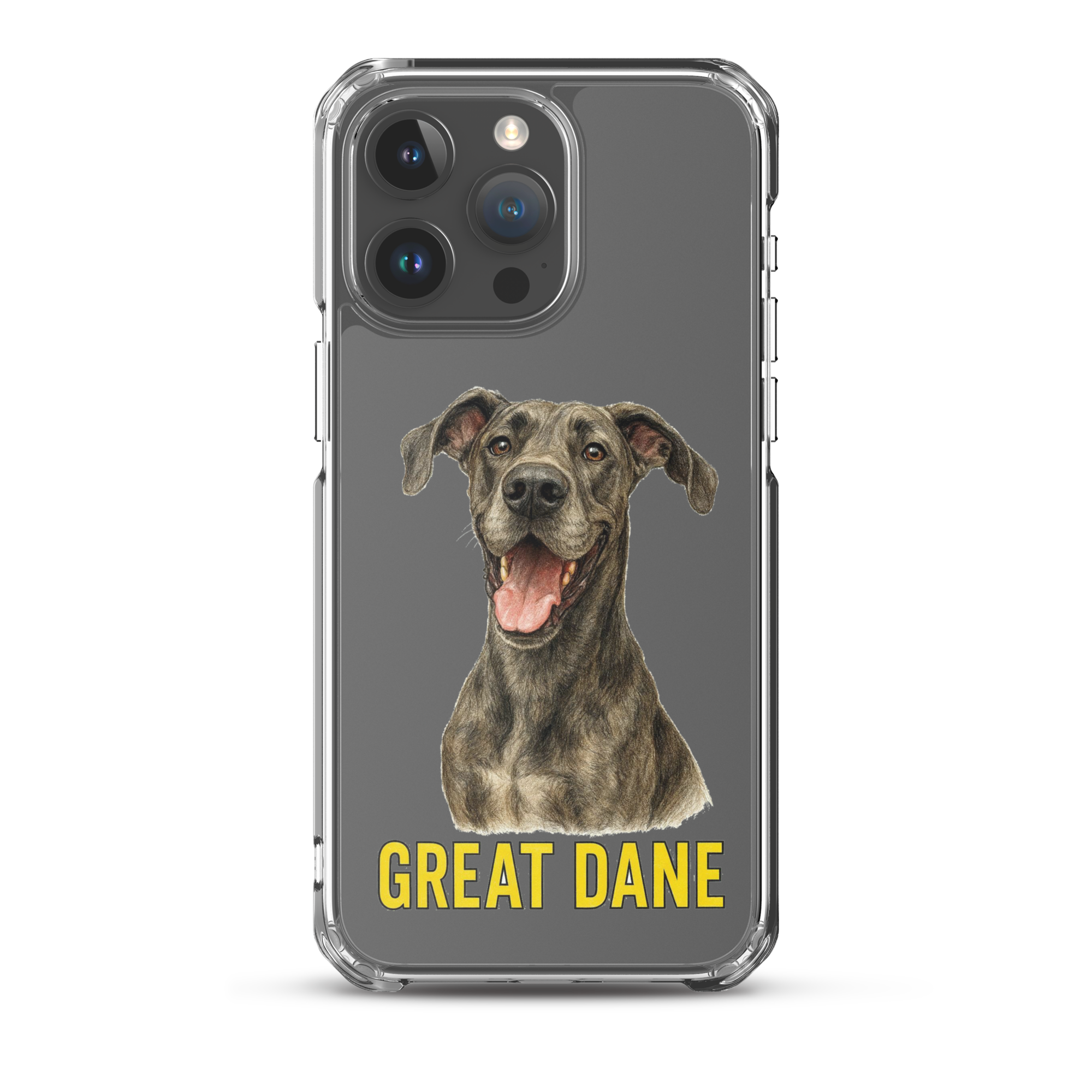 Great Dane Clear Case for iPhone