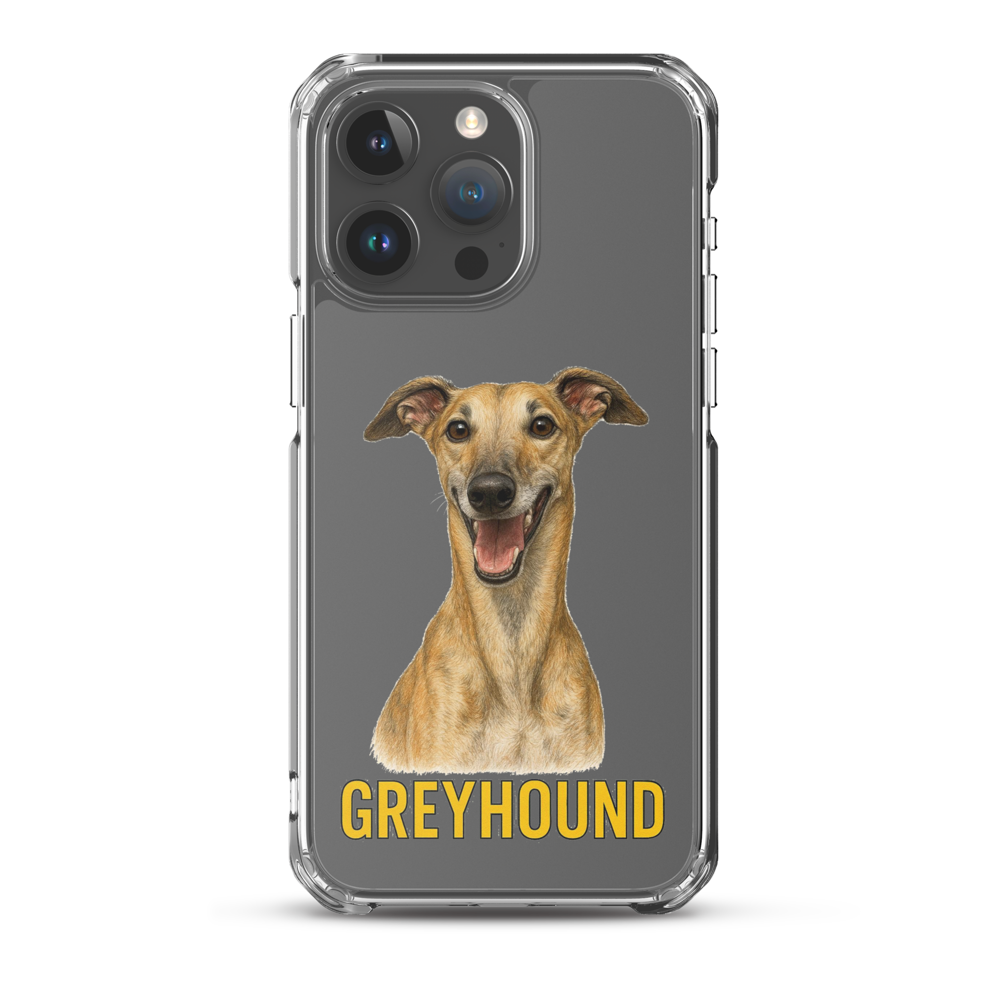 Greyhound Clear Case for iPhone
