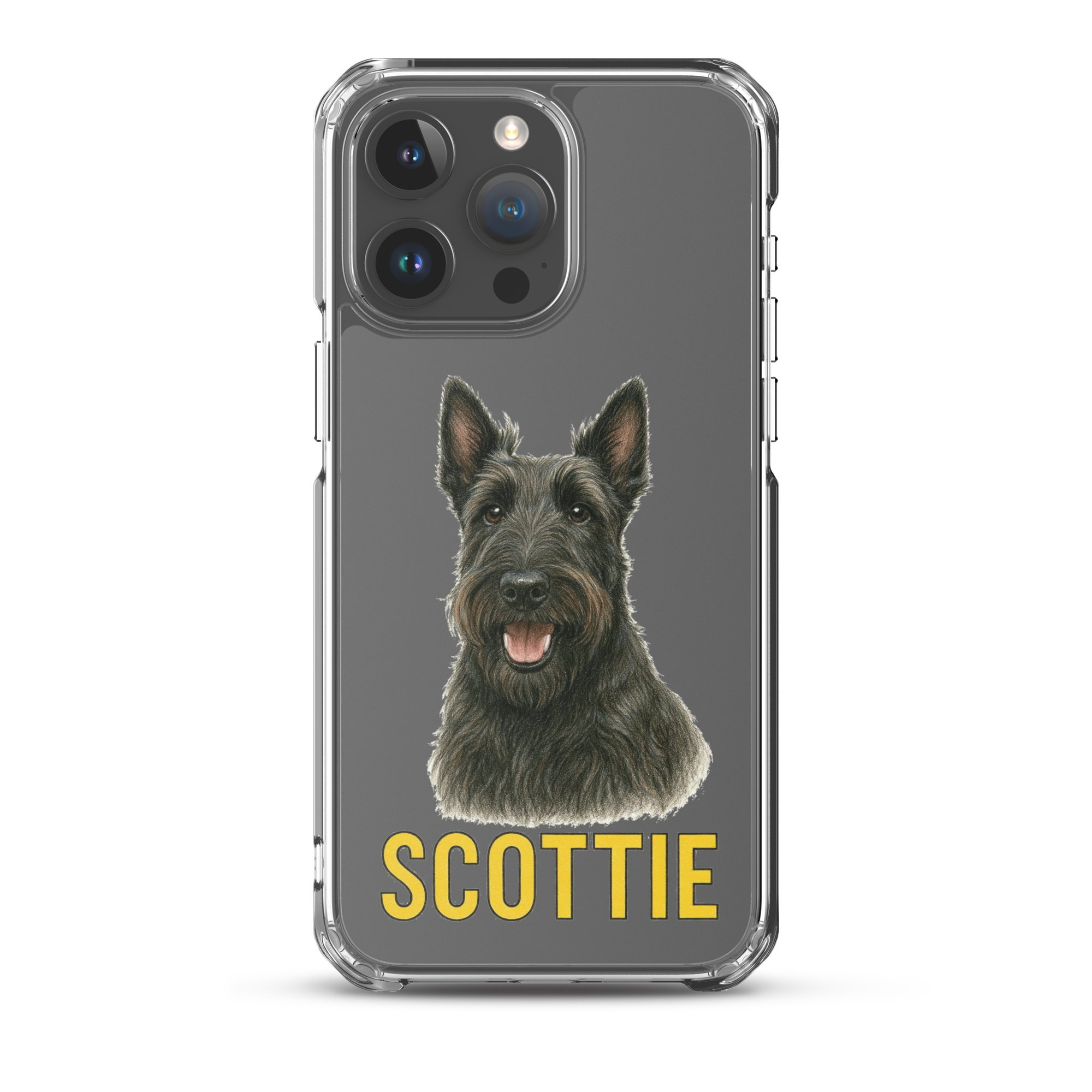 Scottie Clear Case for iPhone