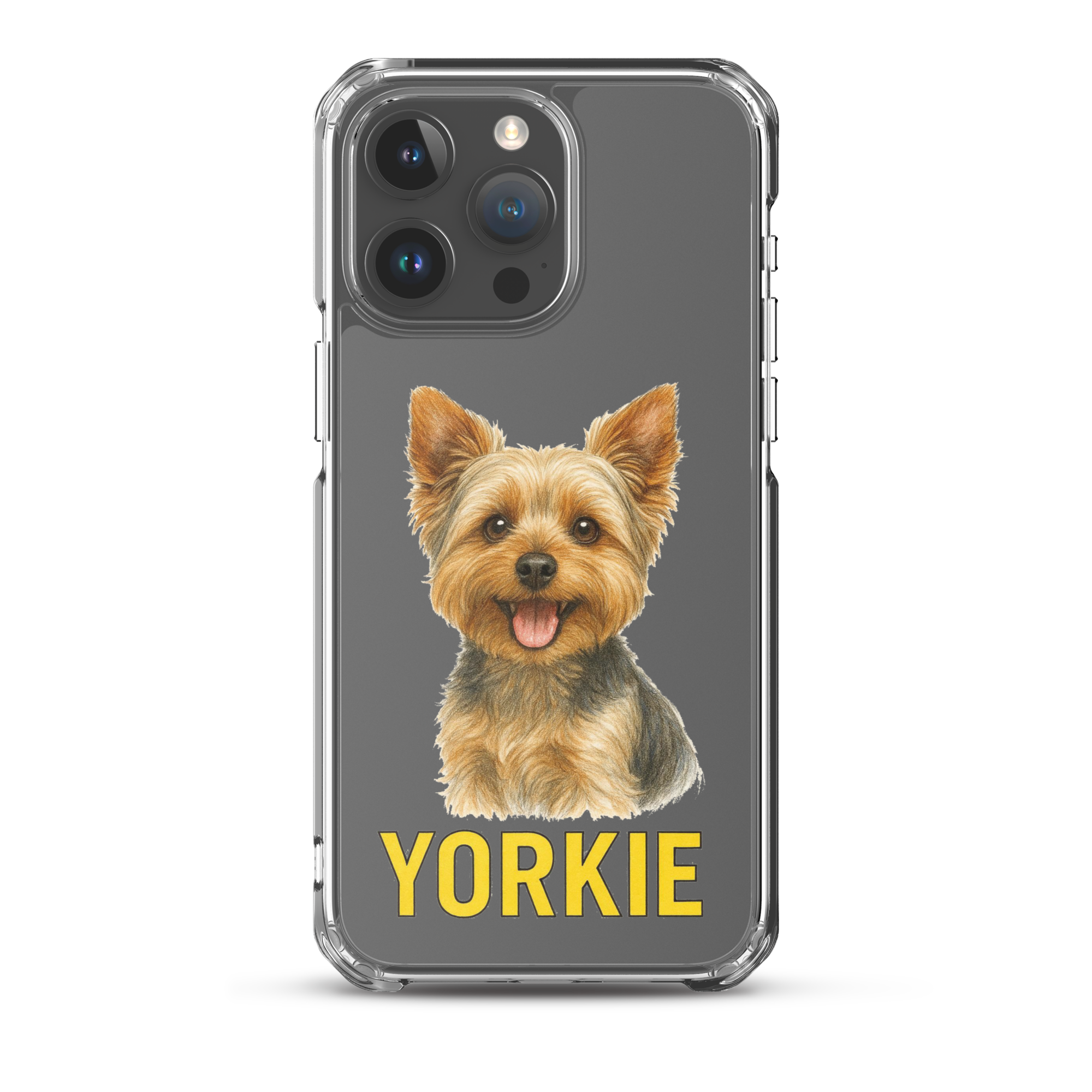 Yorkie Clear Case for iPhone