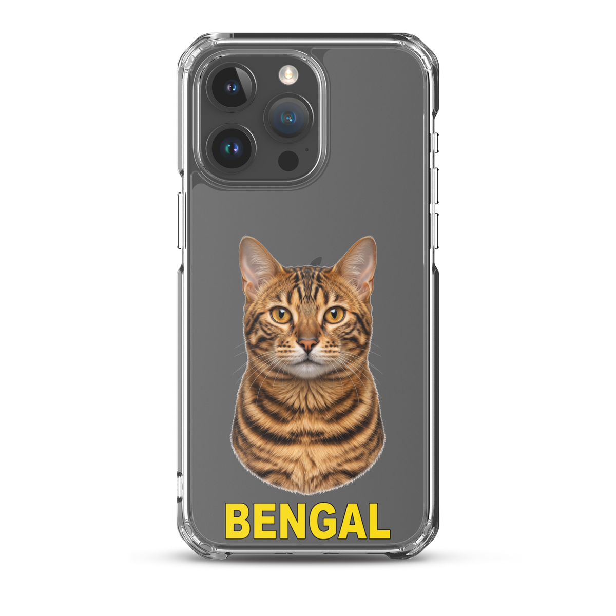 Bengal Cat Clear Case for iPhone®