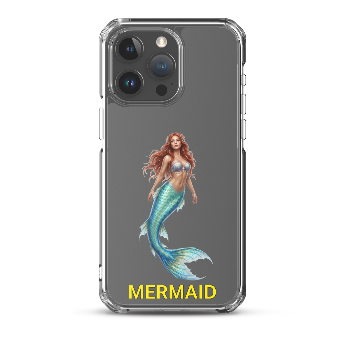 Mermaid Clear Case for iPhone®