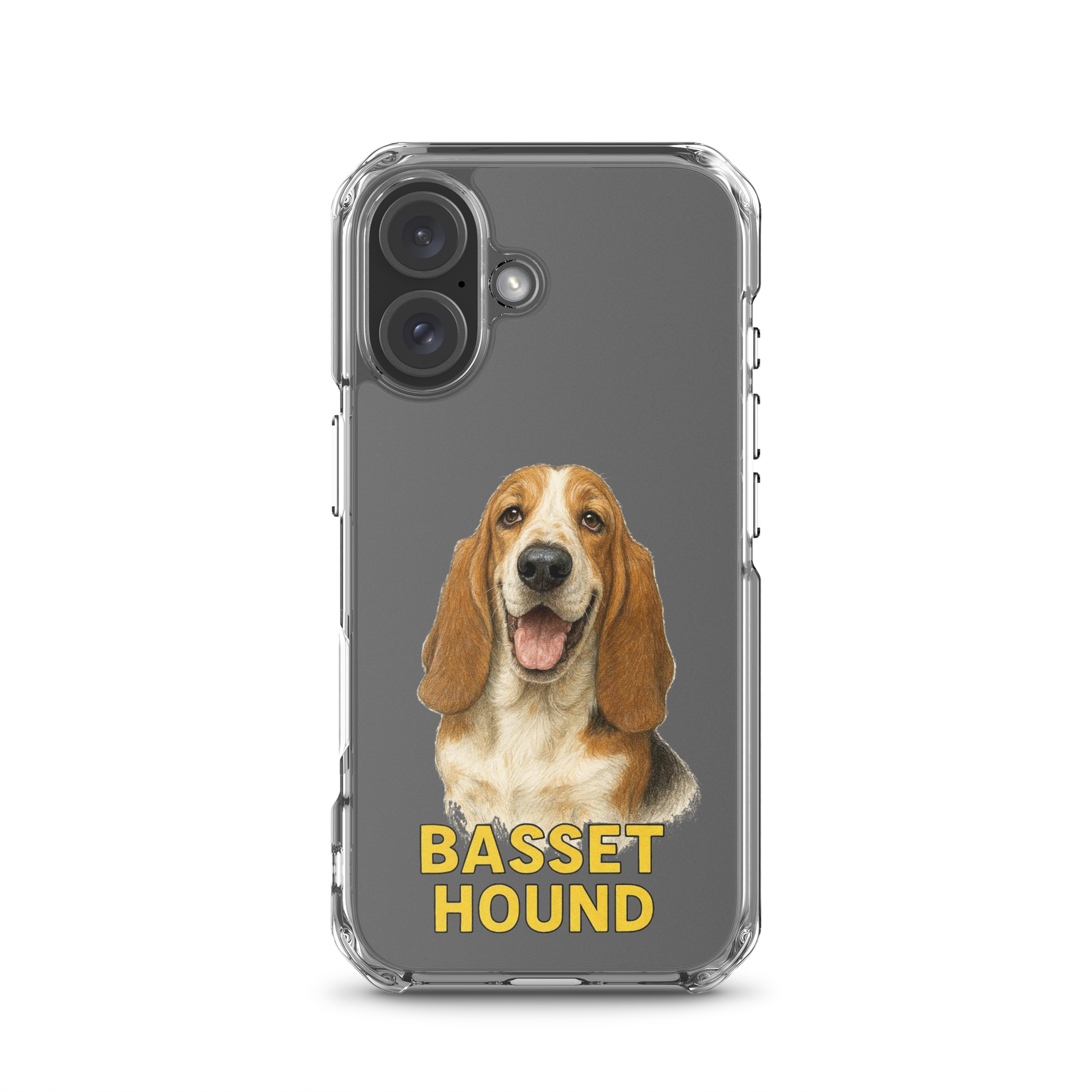 Basset Hound Clear Case for iPhone