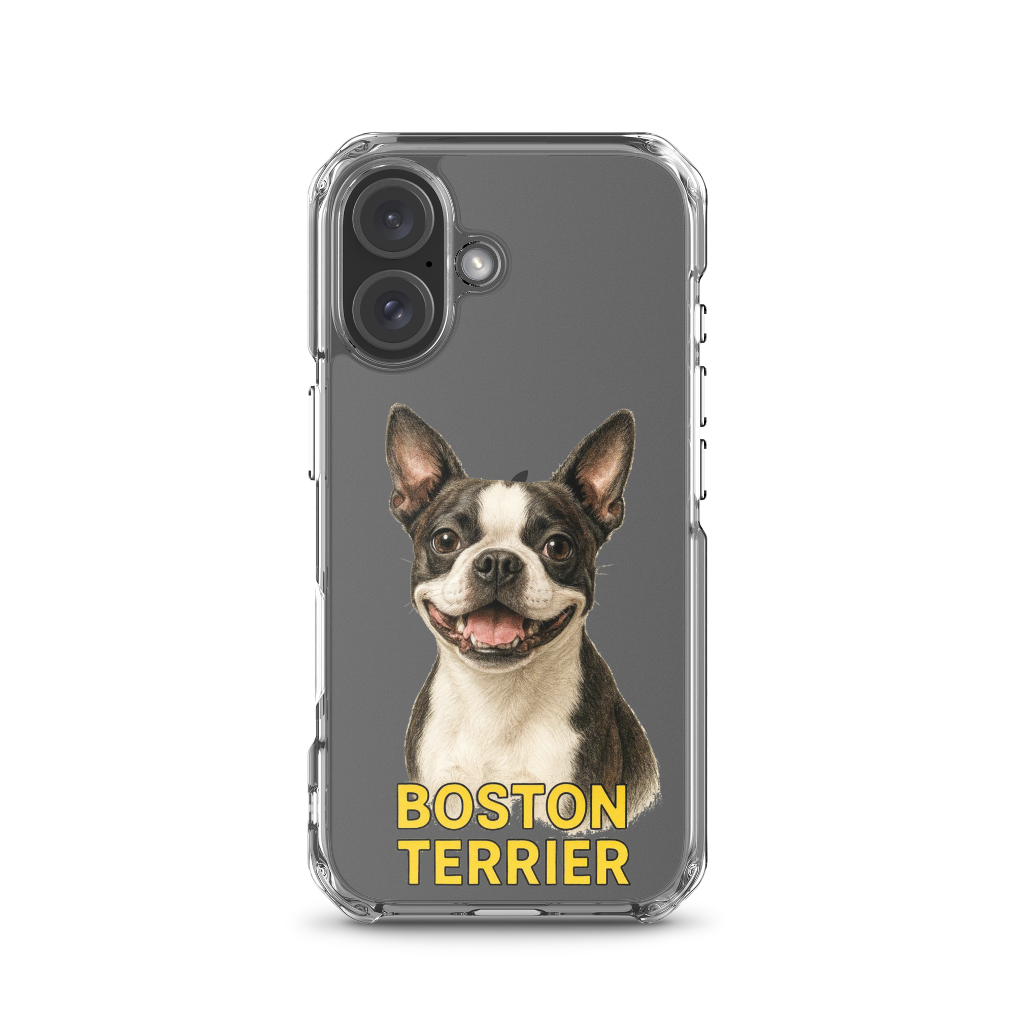 Boston Terrier Clear Case for iPhone
