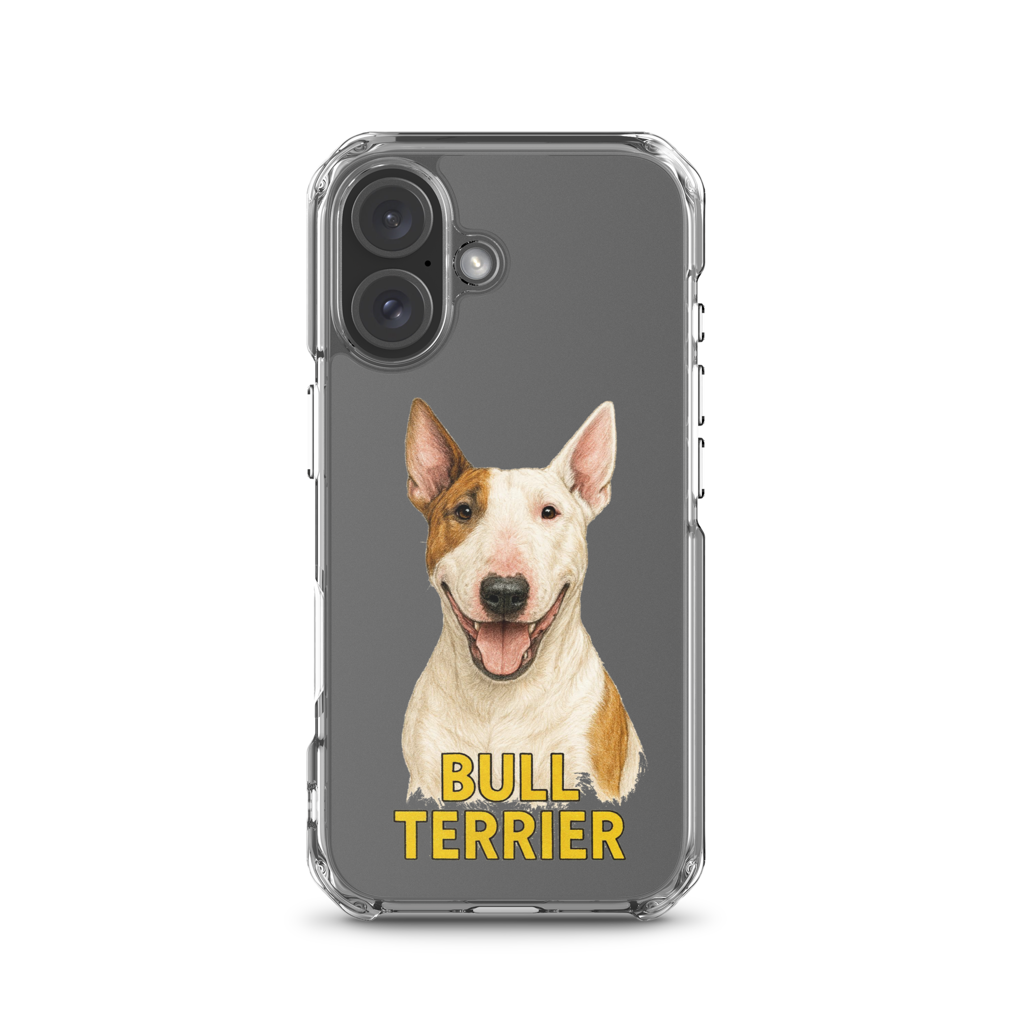 Bull Terrier Clear Case for iPhone