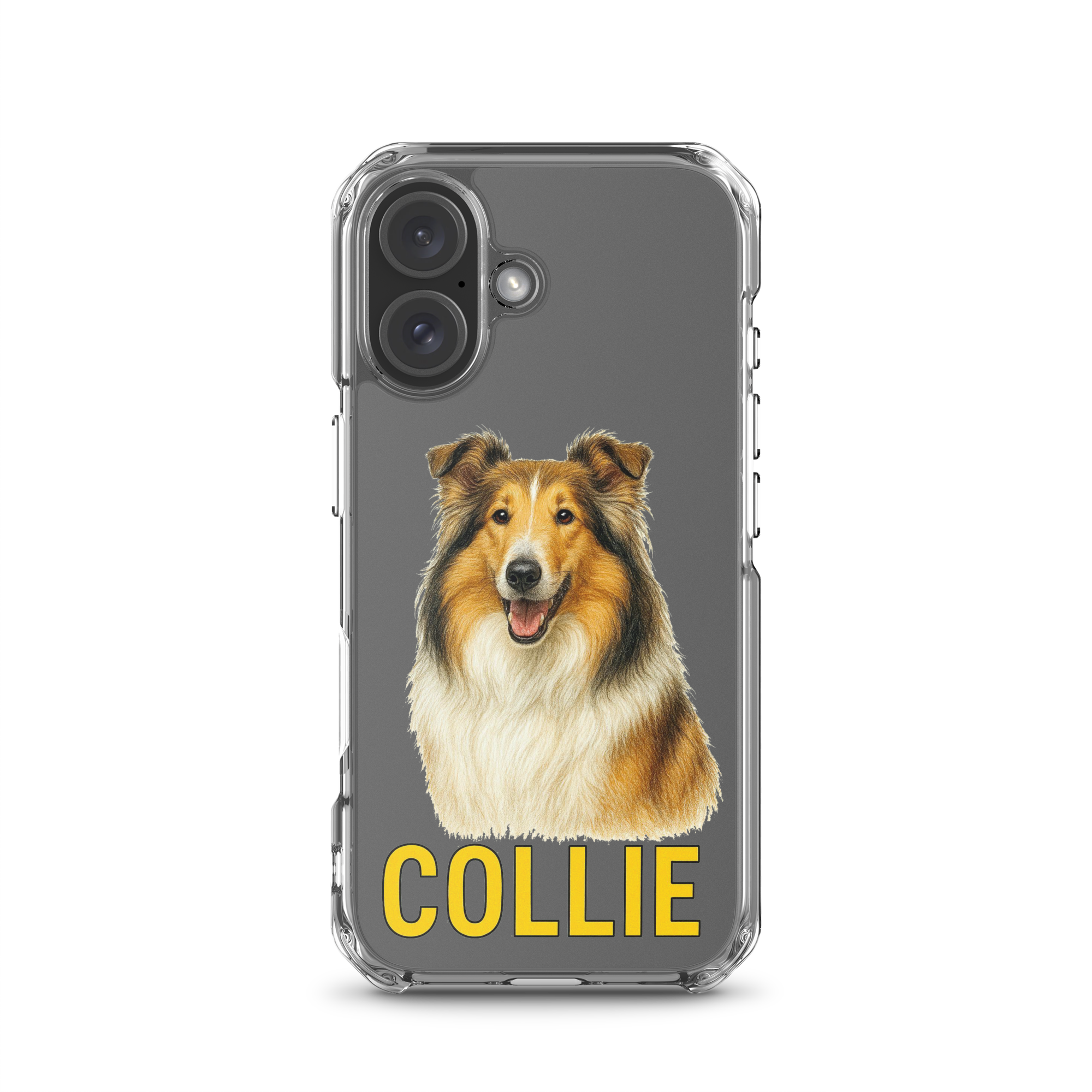 Collie Clear Case for iPhone