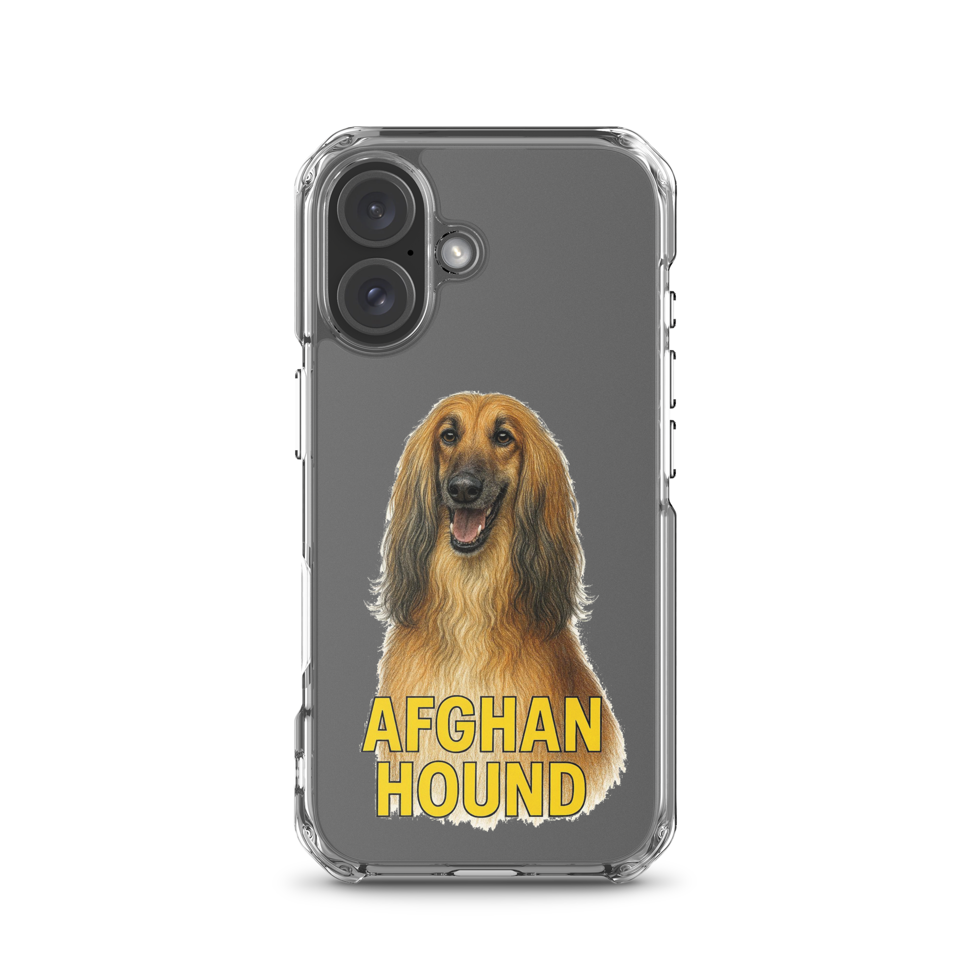 Afghan Hound Clear Case for iPhone