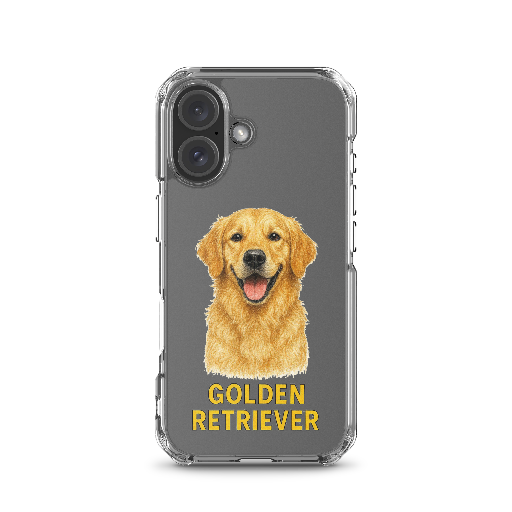 Golden Retriever Clear Case for iPhone