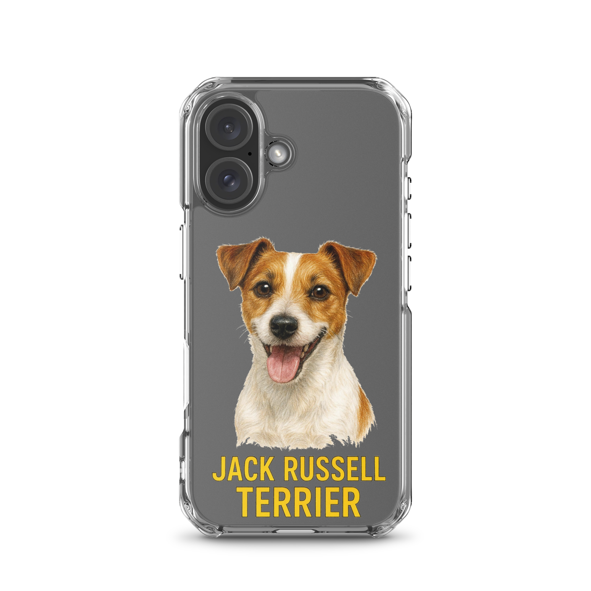 Jack Russell Terrier Clear Case for iPhone