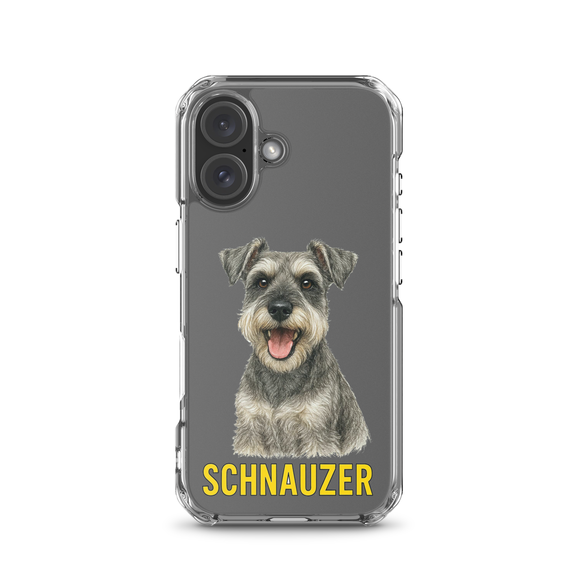 Schnauzer Clear Case for iPhone
