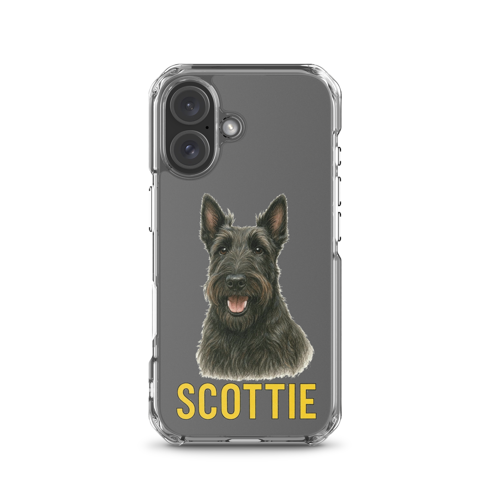 Scottie Clear Case for iPhone