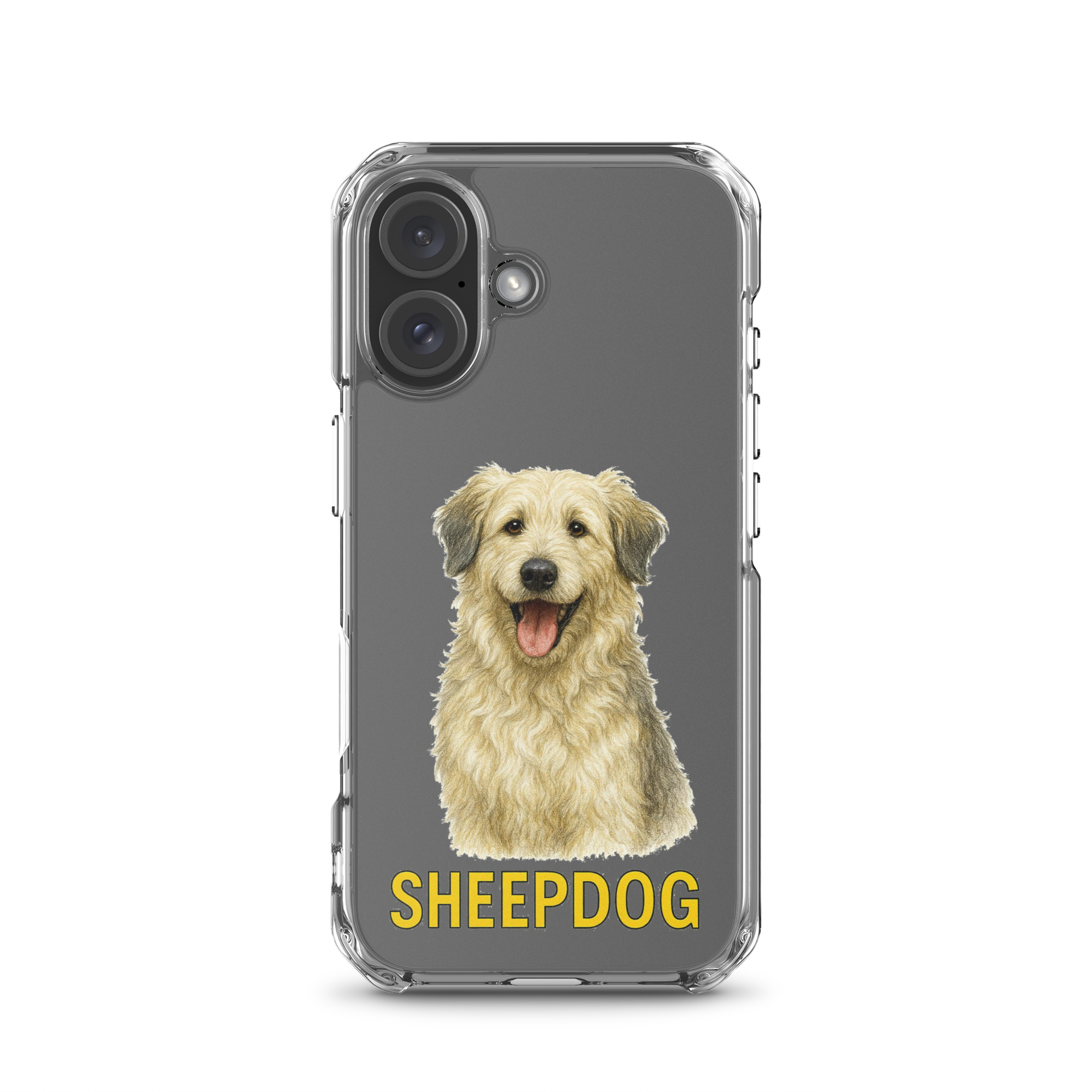 Sheepdog Clear Case for iPhone