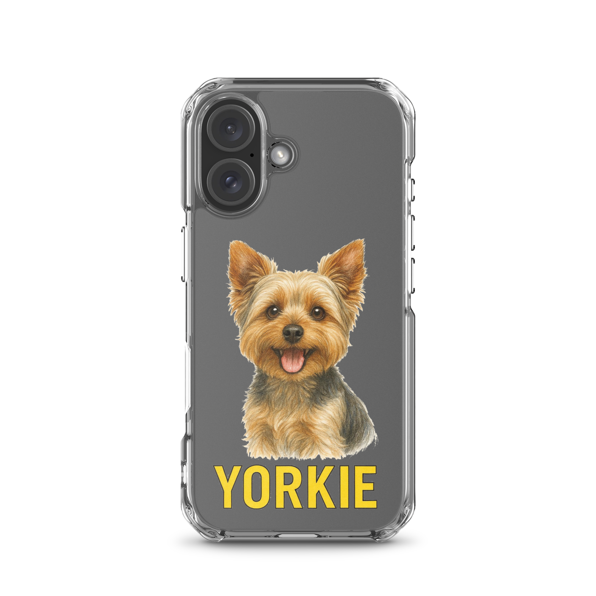 Yorkie Clear Case for iPhone