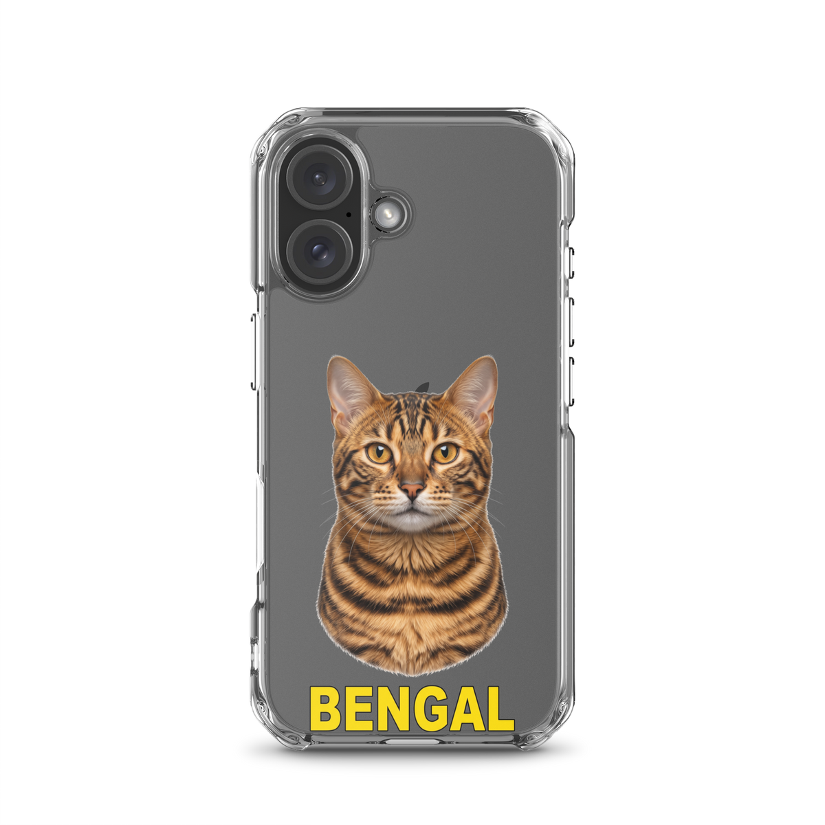 Bengal Cat Clear Case for iPhone®