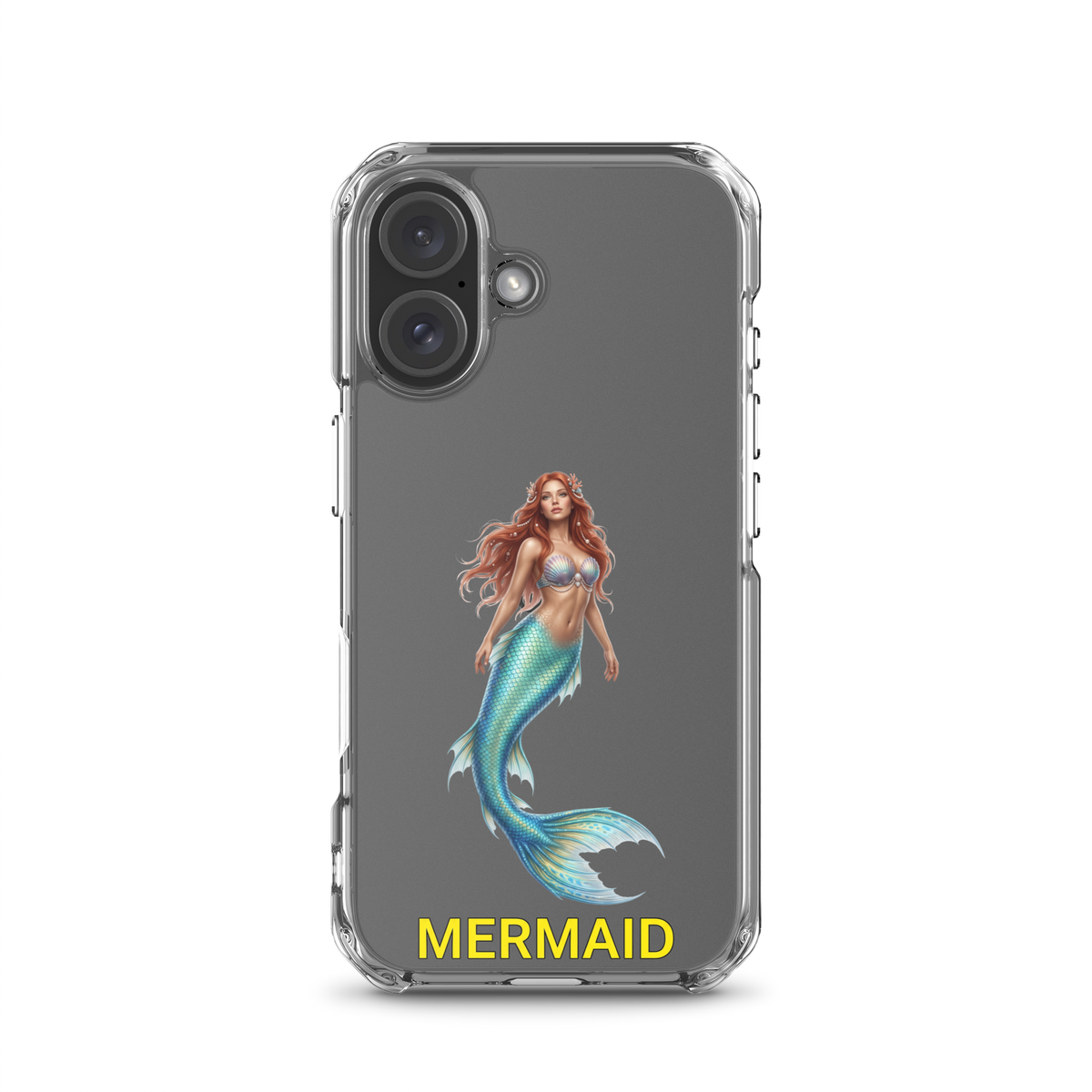 Mermaid Clear Case for iPhone®