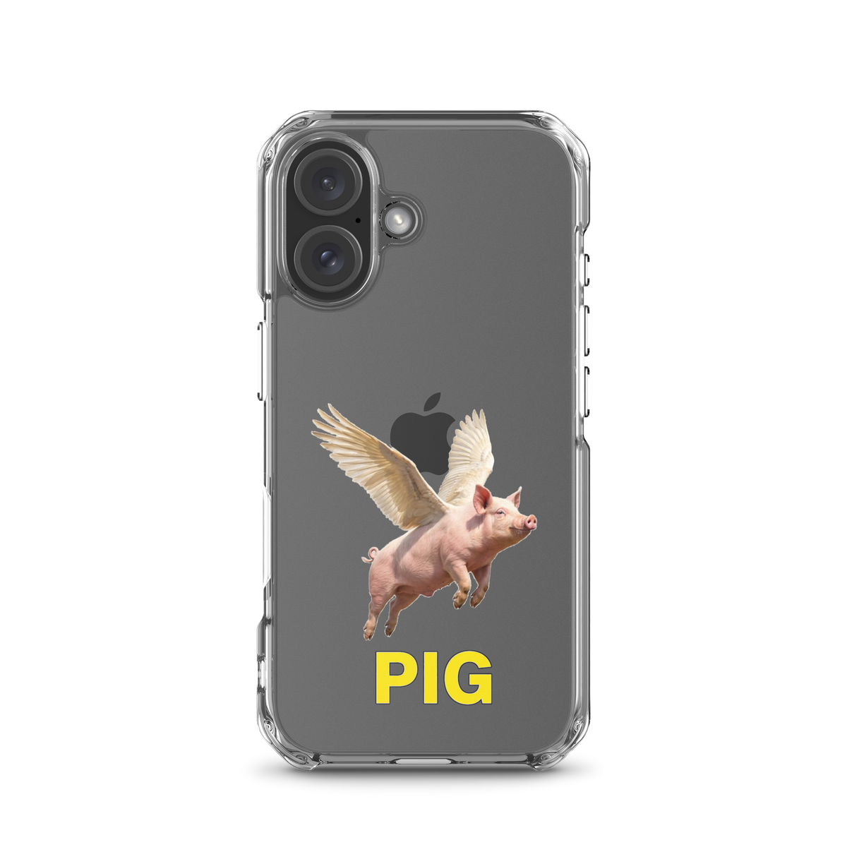 Flying Pig Clear Case for iPhone®