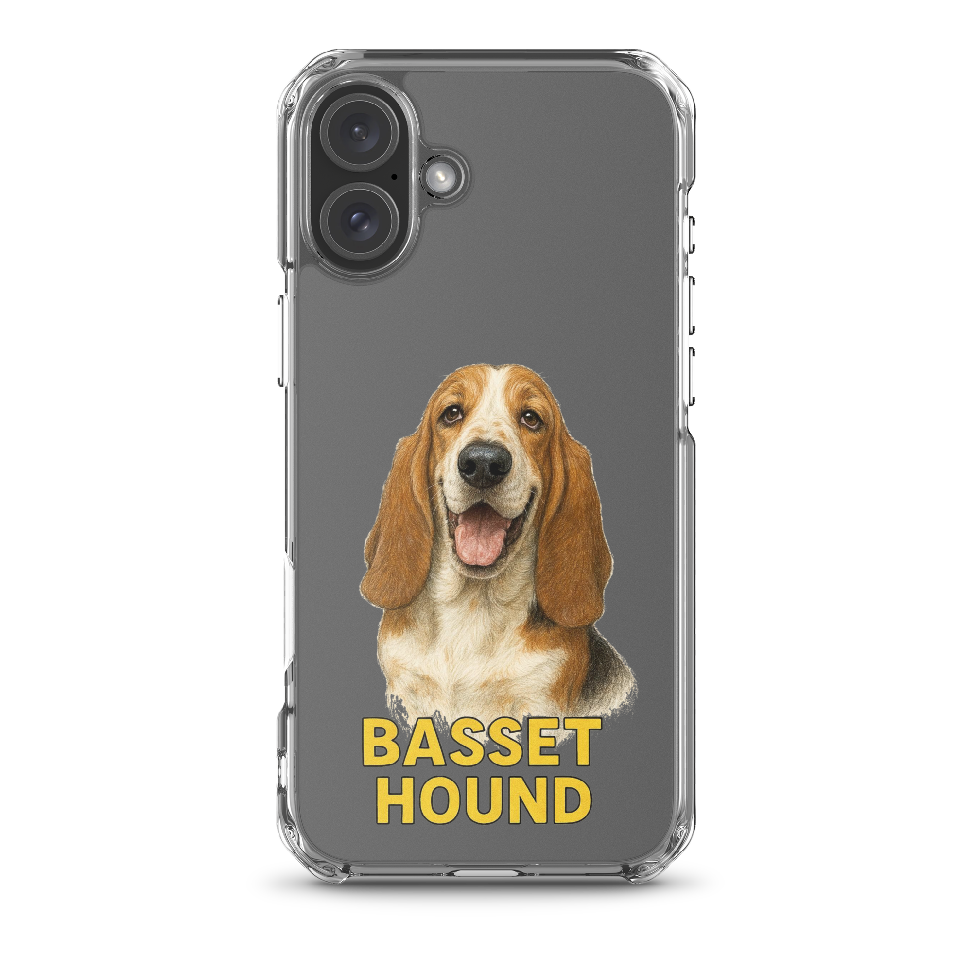Basset Hound Clear Case for iPhone