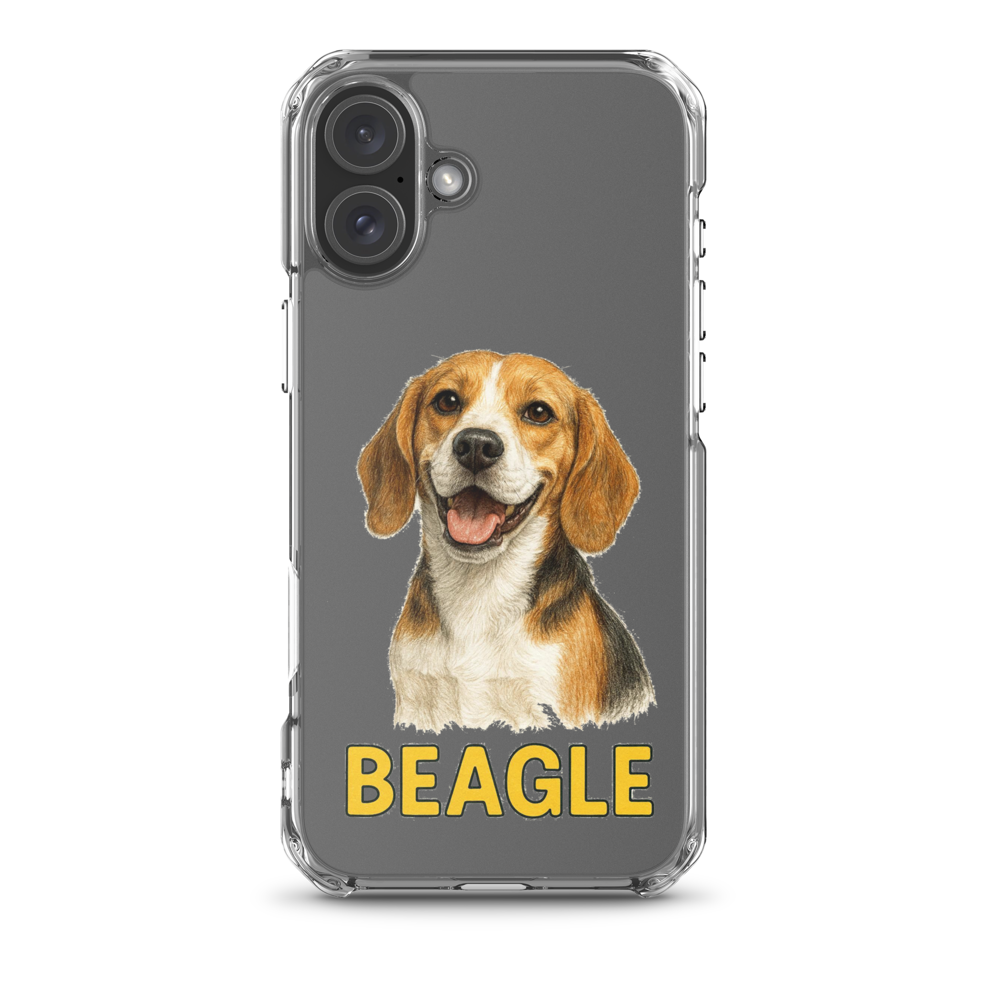 Beagle Clear Case for iPhone