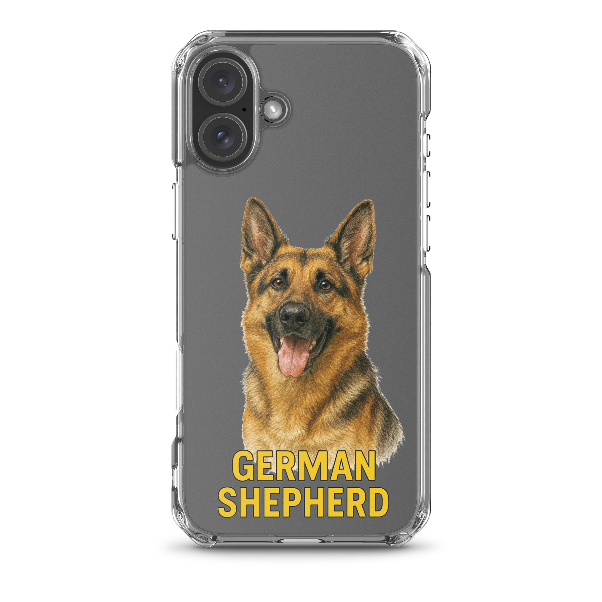 German Shepherd Clear Case for iPhone