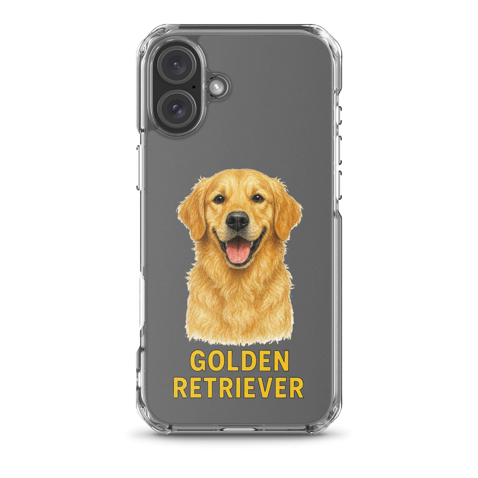 Golden Retriever Clear Case for iPhone