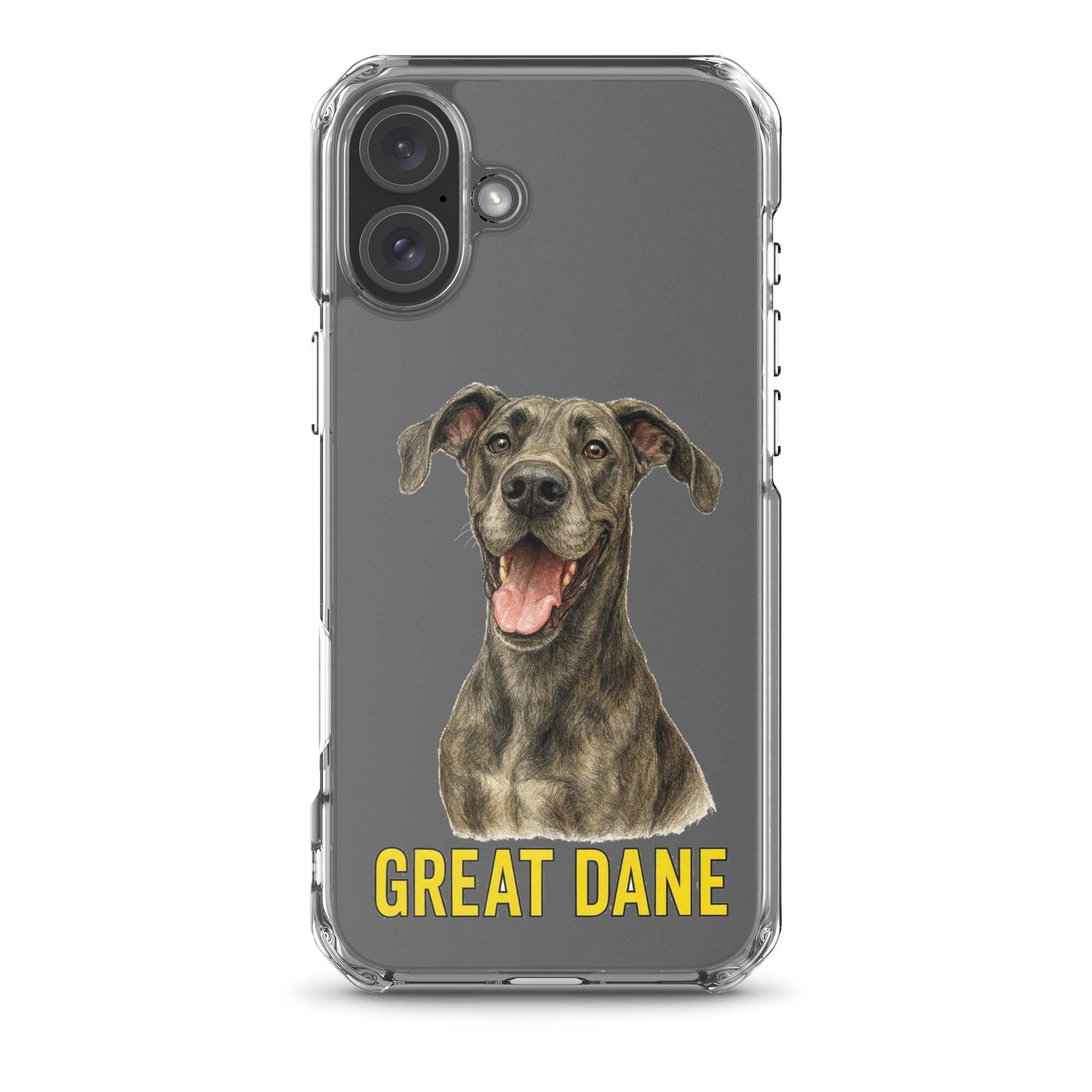 Great Dane Clear Case for iPhone