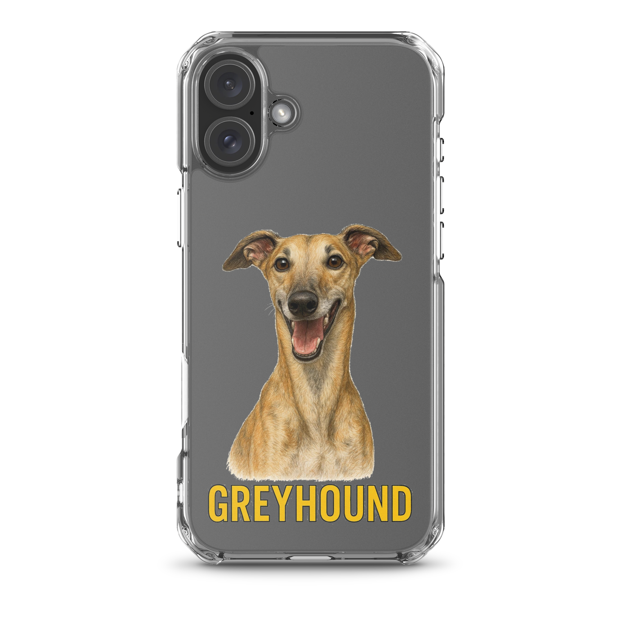 Greyhound Clear Case for iPhone