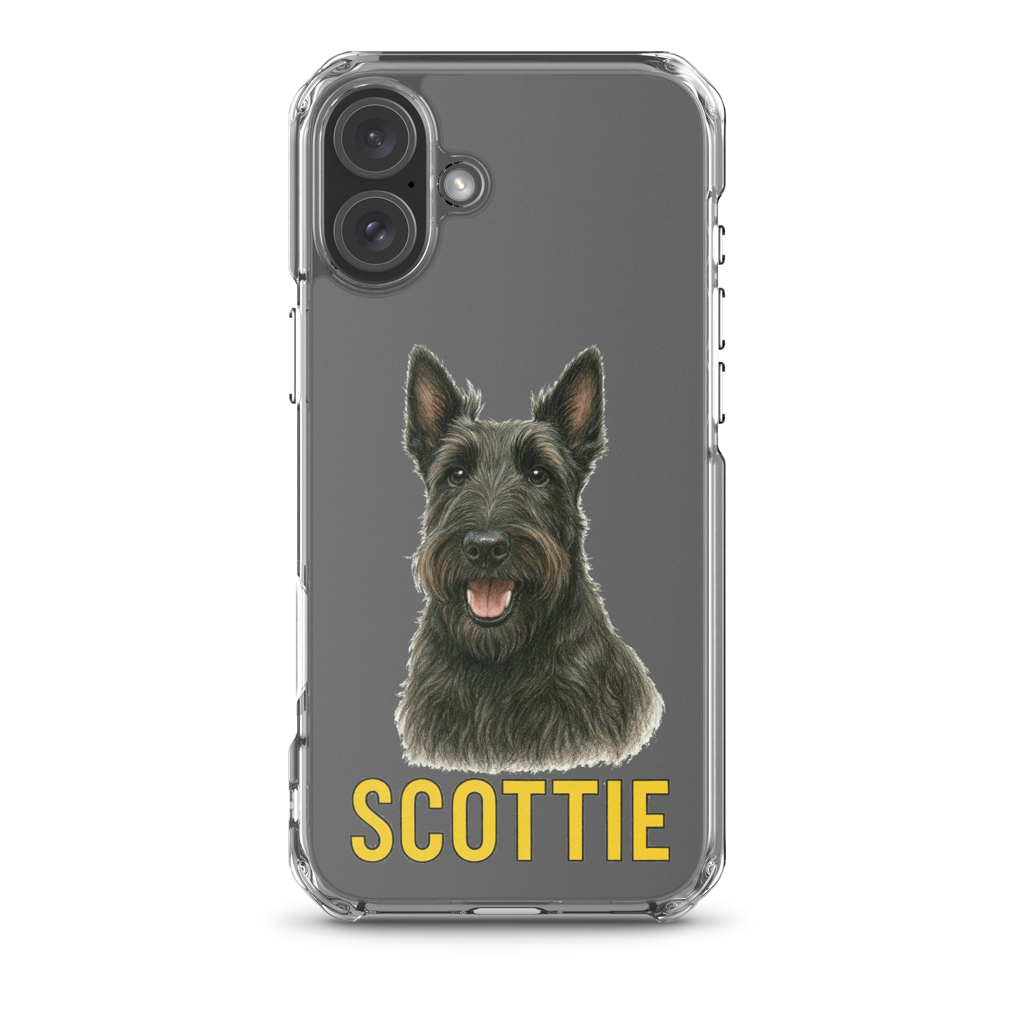 Scottie Clear Case for iPhone