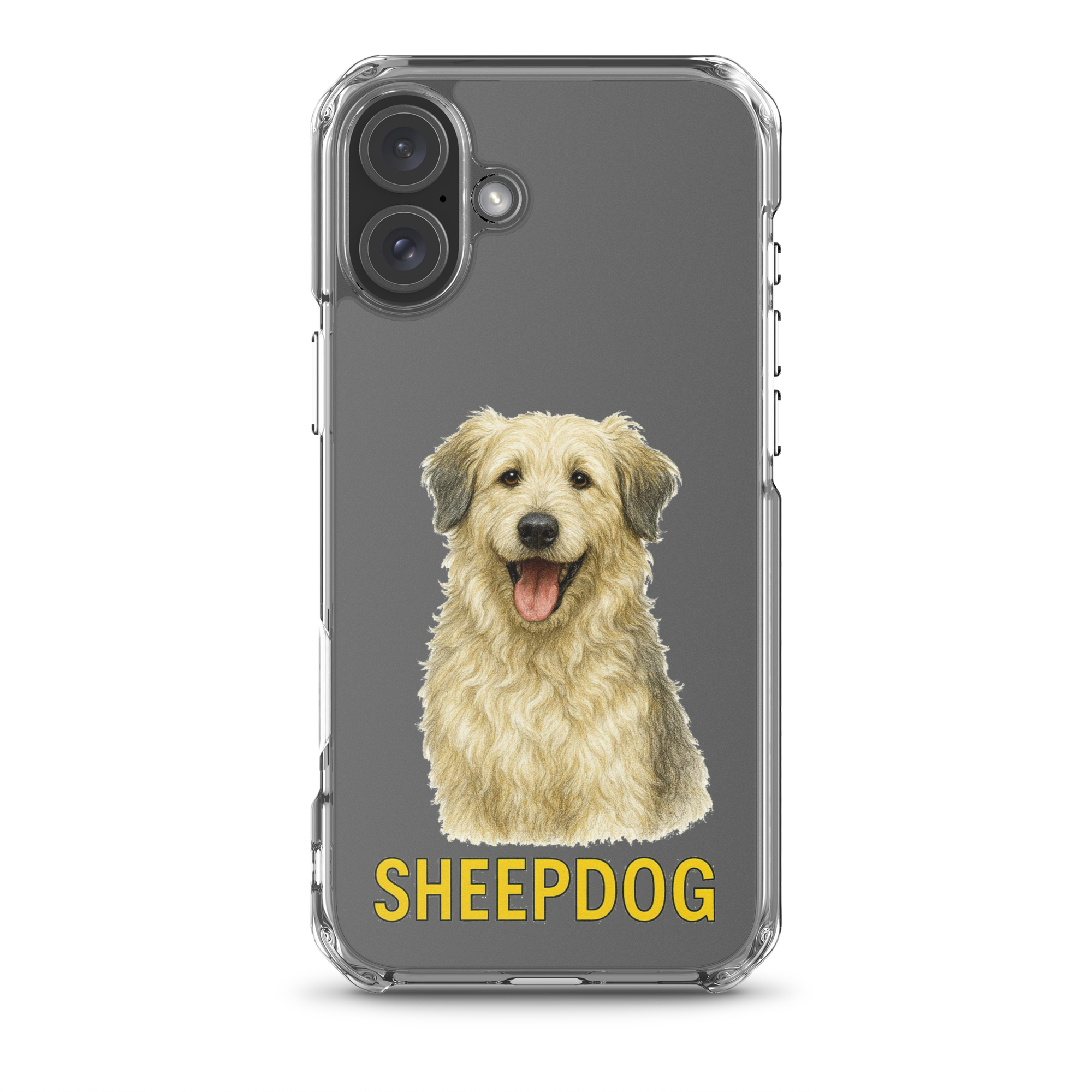 Sheepdog Clear Case for iPhone
