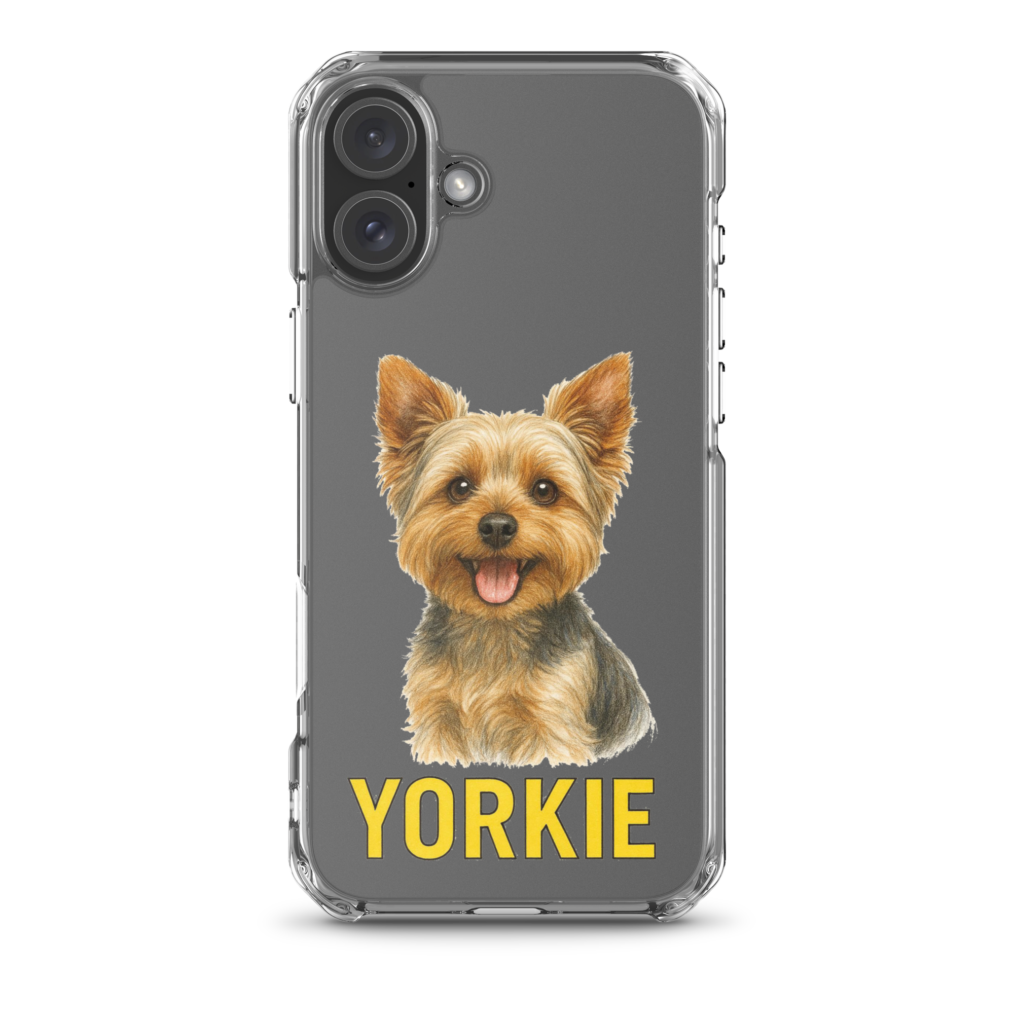 Yorkie Clear Case for iPhone